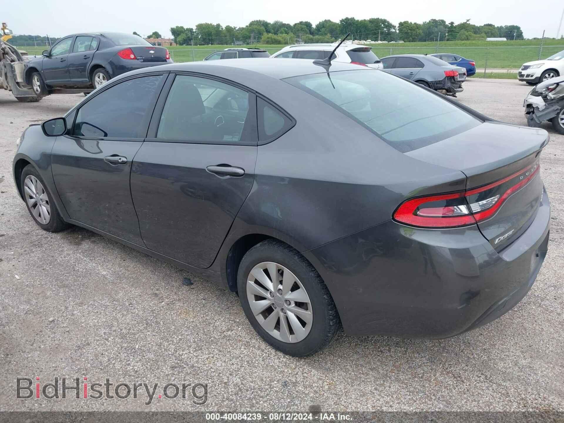 2014 DODGE DART - VIN: 1C3CDFBBXED768334 - Фото 3