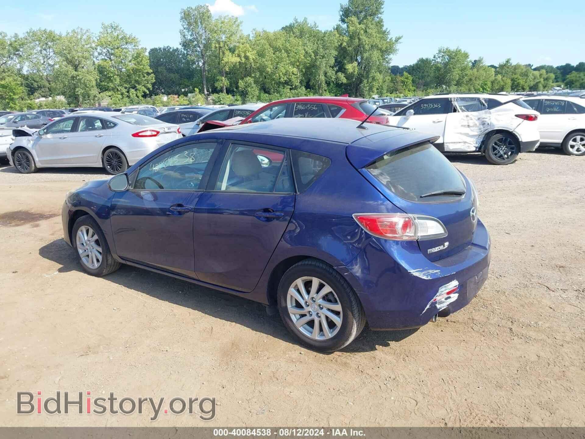 2012 MAZDA MAZDA3 - VIN: JM1BL1L70C1682732 - Фото 3