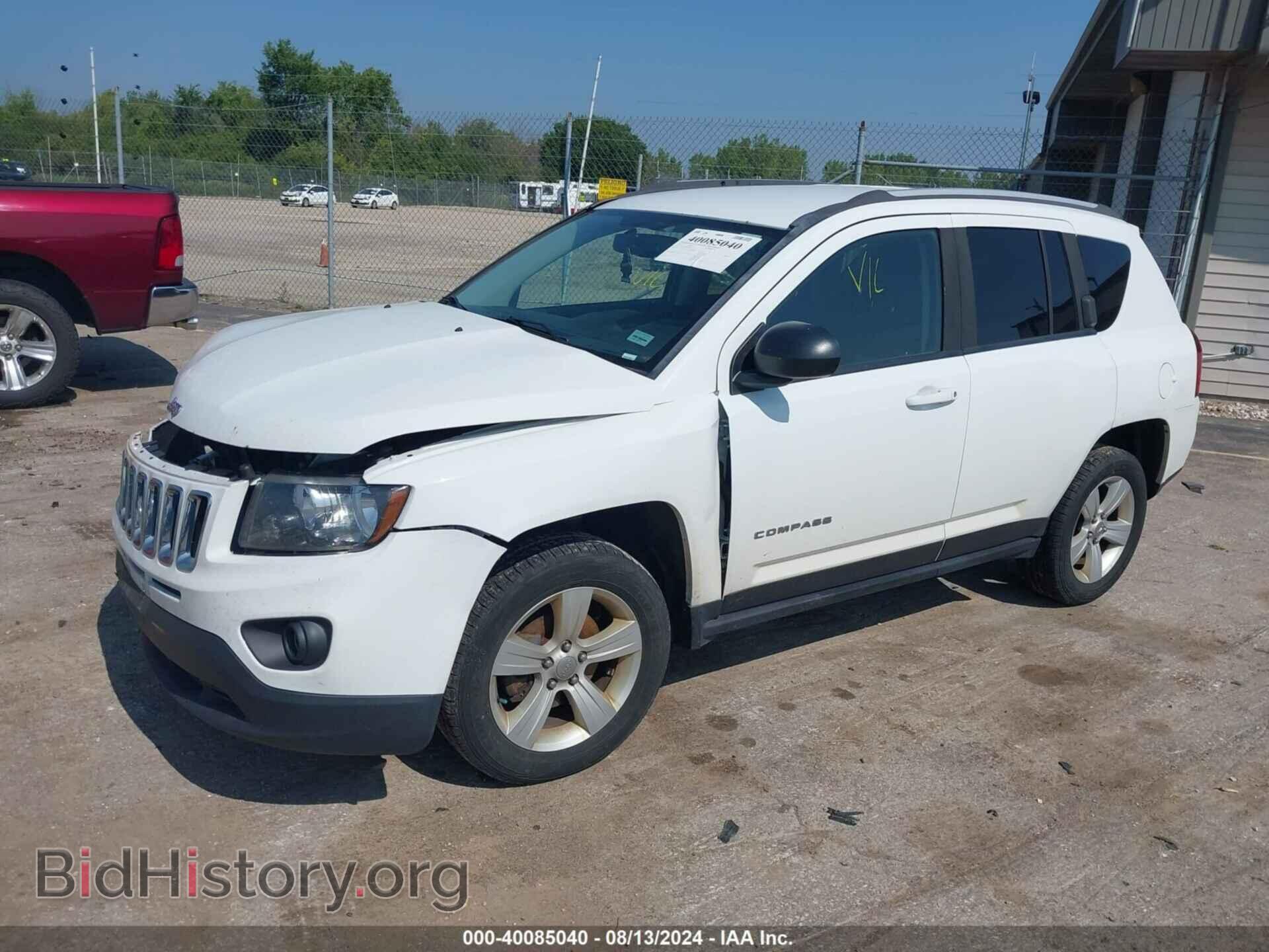 2016 JEEP COMPASS - VIN: 1C4NJDBB8GD631915 - Фото 2