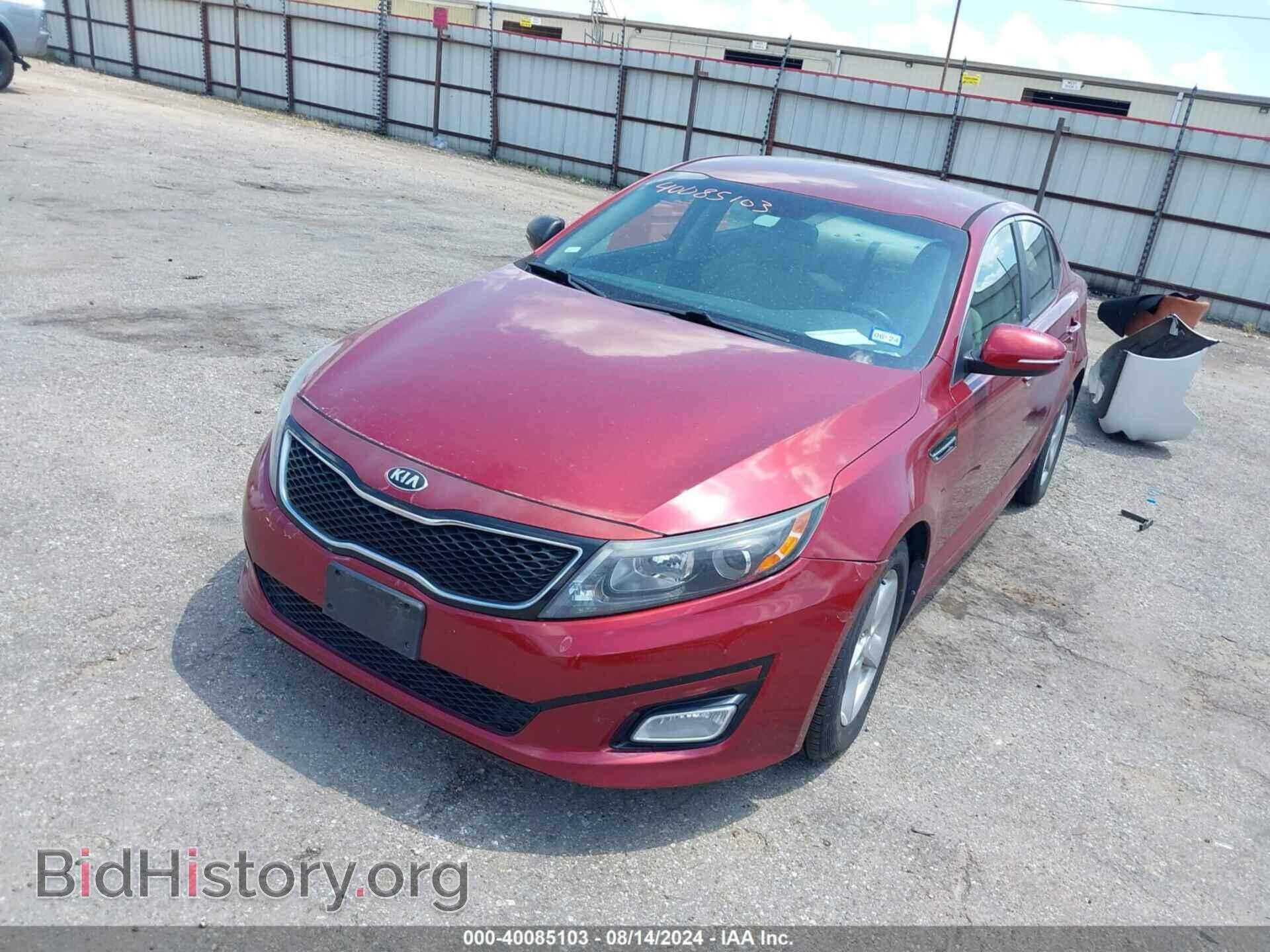 2014 KIA OPTIMA - VIN: 5XXGM4A75EG324010 - Фото 2