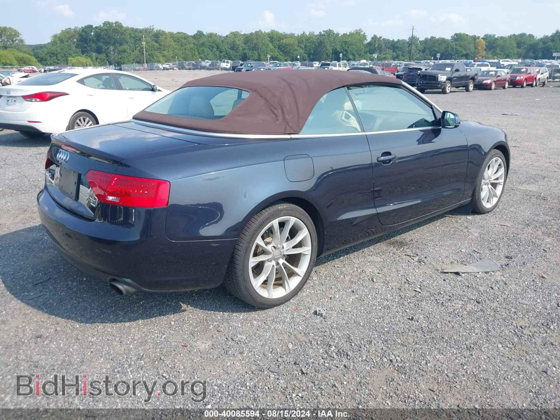 2014 AUDI A5 - VIN: WAULFAFH9EN005834 - Фото 4