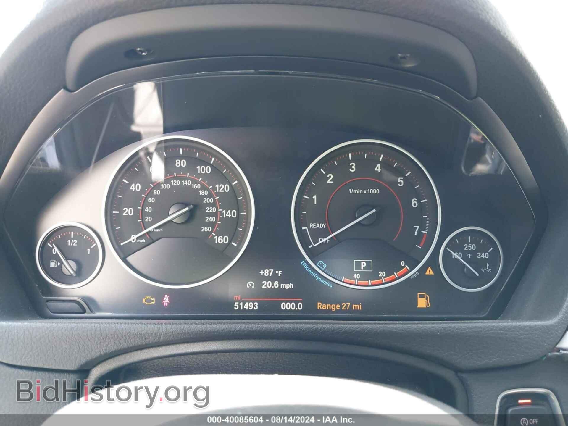 2016 BMW 328I - VIN: WBA8E9C56GK603496 - Фото 7
