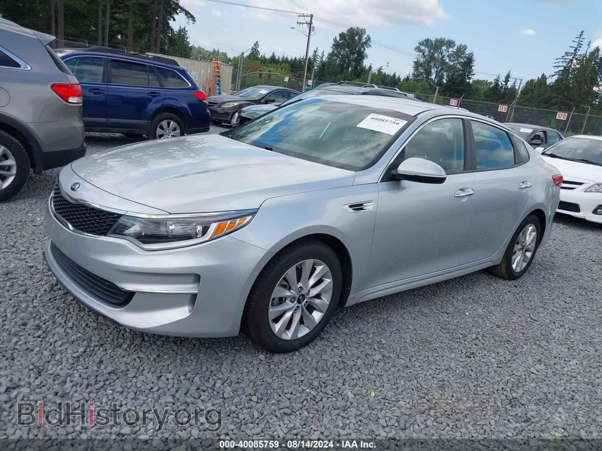2016 KIA OPTIMA - VIN: 5XXGT4L30GG005985 - Фото 2