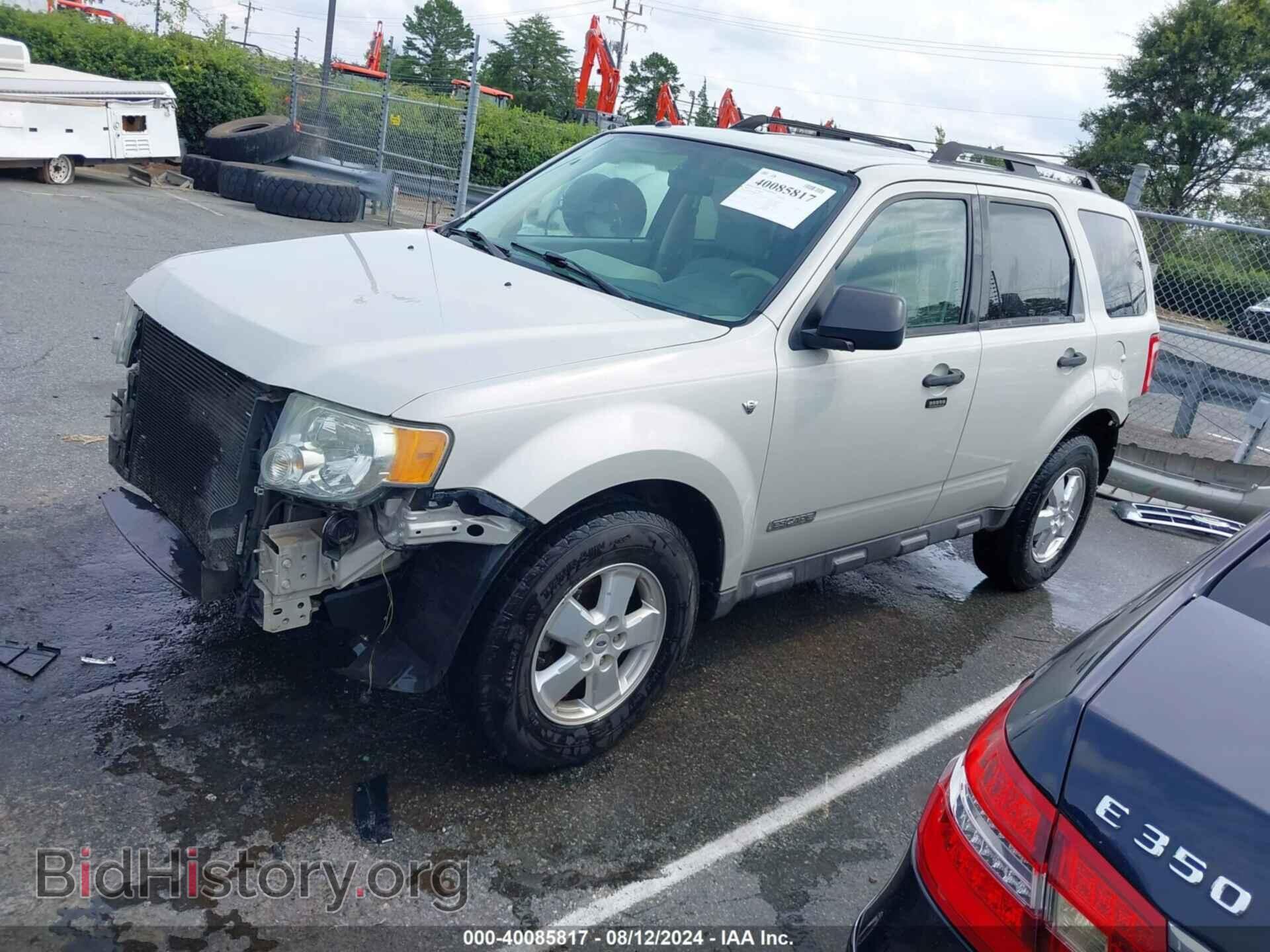 2008 FORD ESCAPE - VIN: 1FMCU93168KD07775 - Фото 2