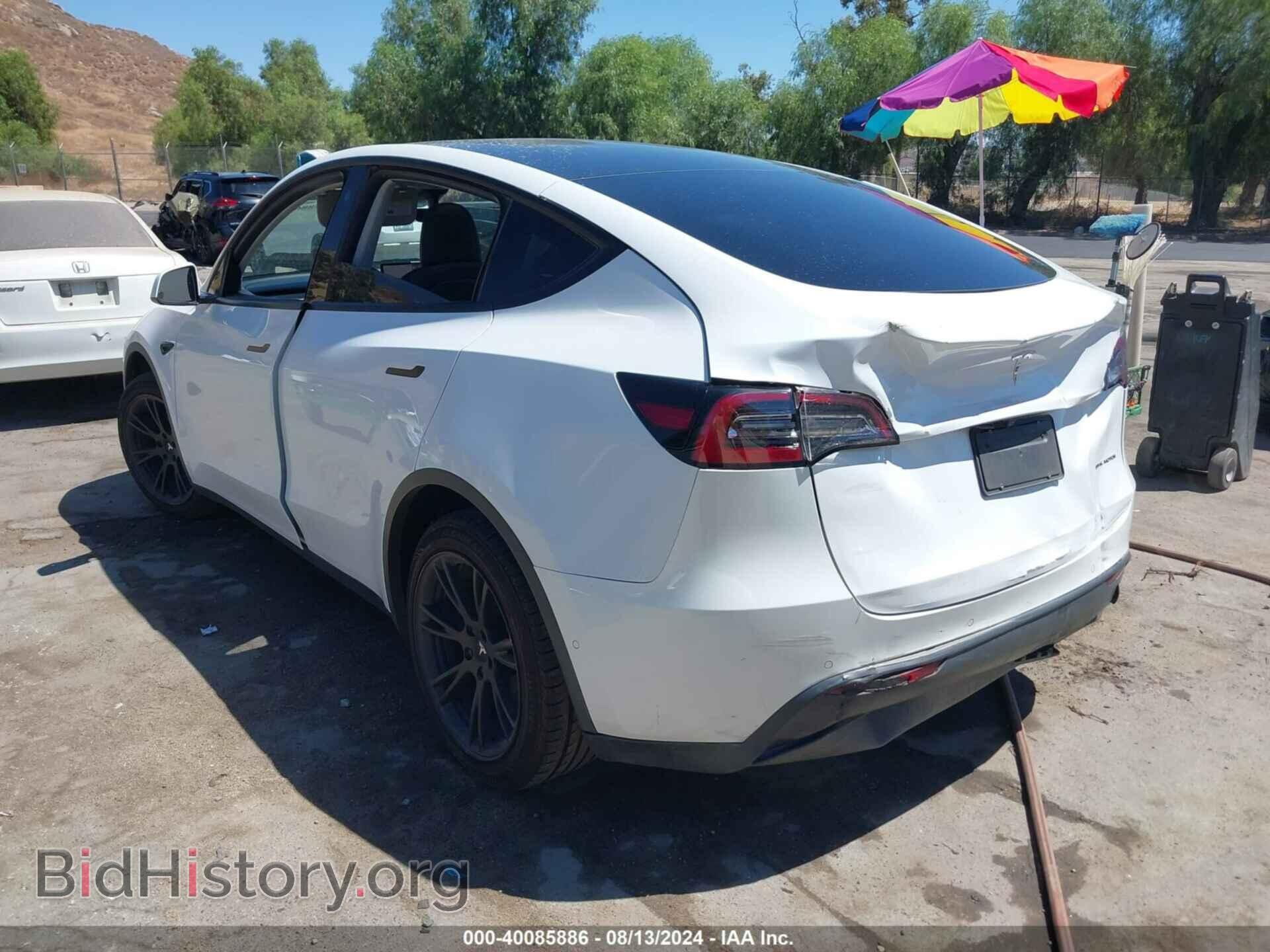2021 TESLA MODEL Y - VIN: 5YJYGAEE4MF191809 - Фото 3