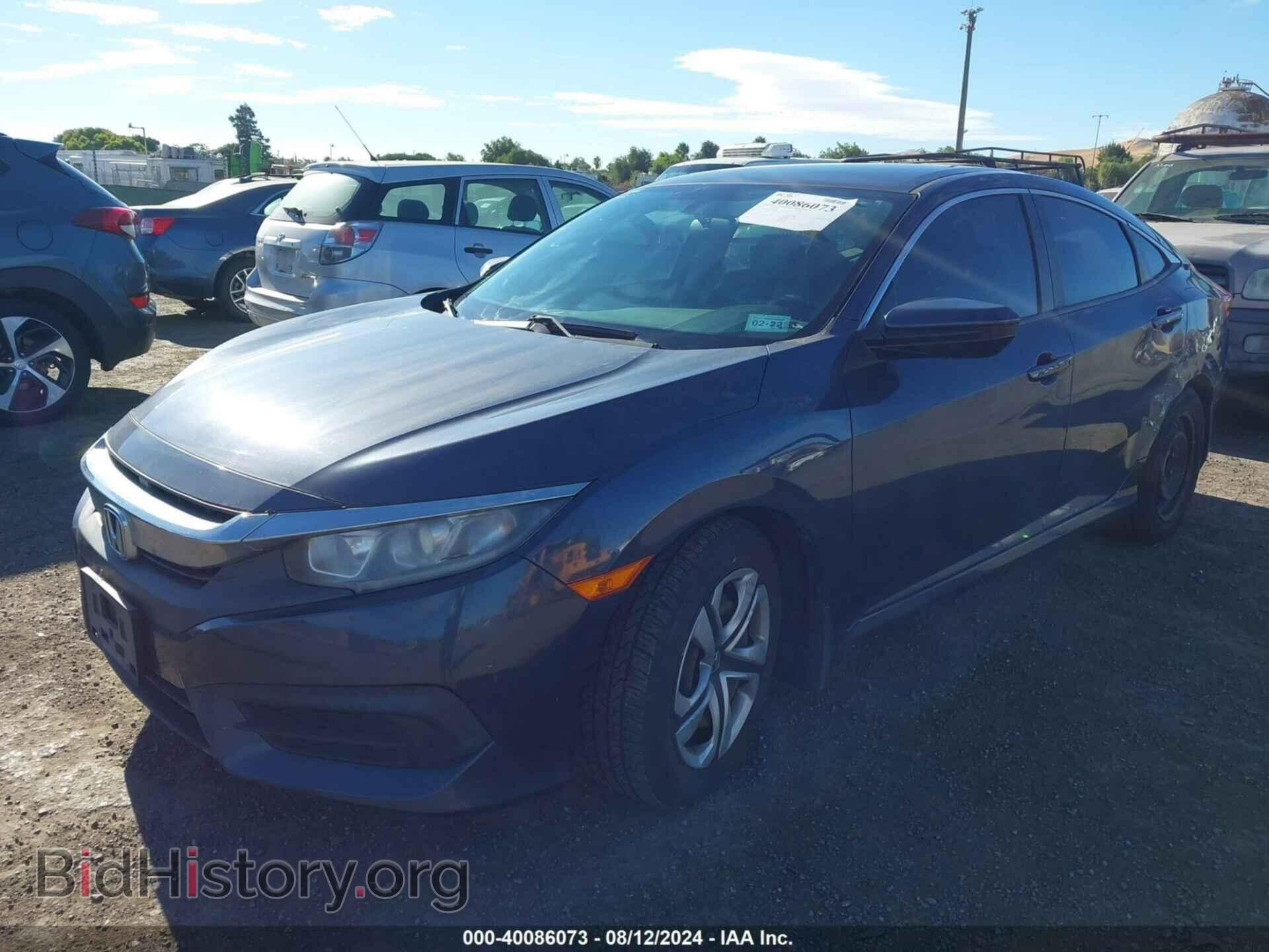 2016 HONDA CIVIC - VIN: 19XFC2F54GE090903 - Фото 2