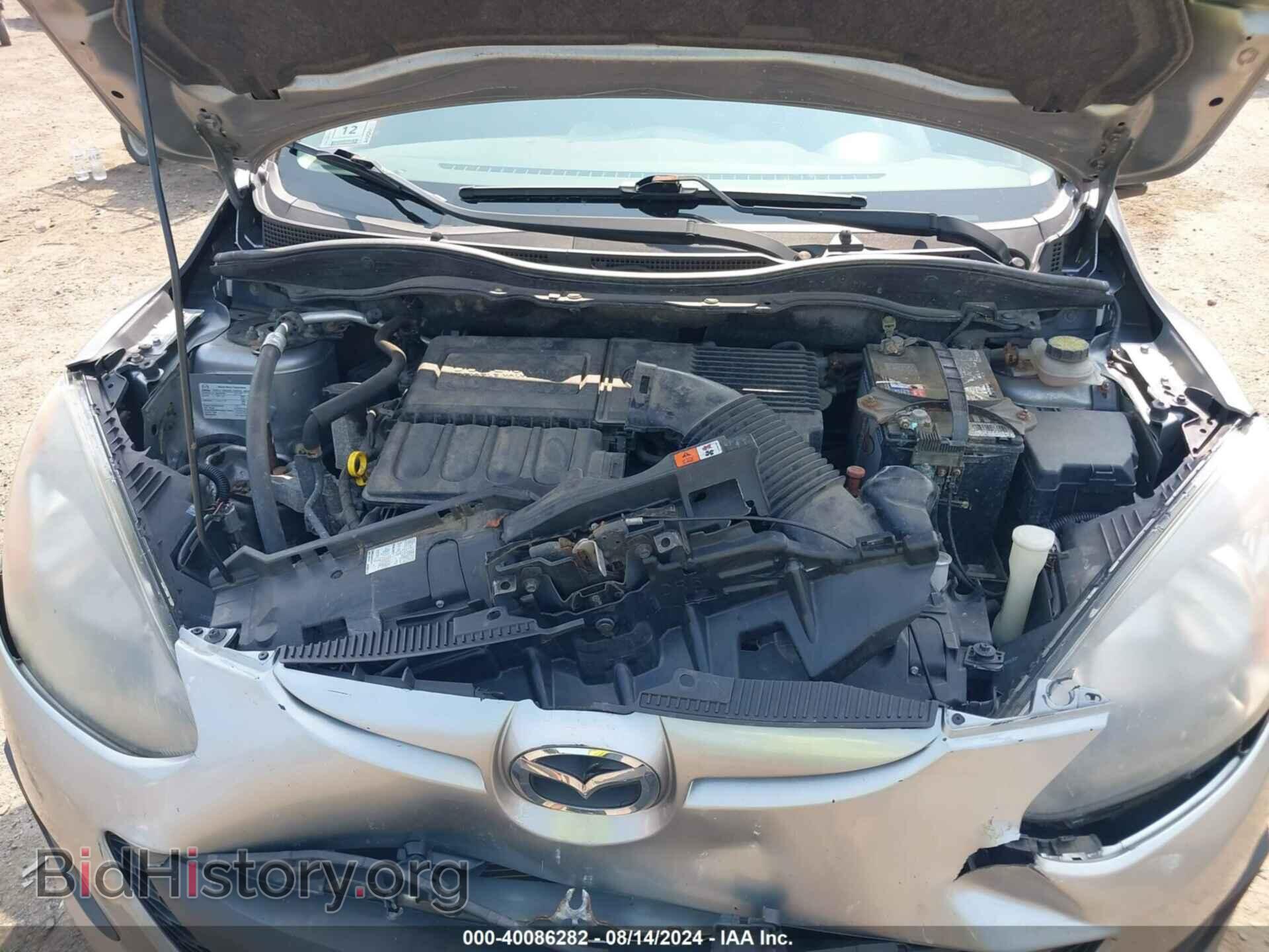 2014 MAZDA MAZDA2 - VIN: JM1DE1KZ8E0182512 - Фото 10