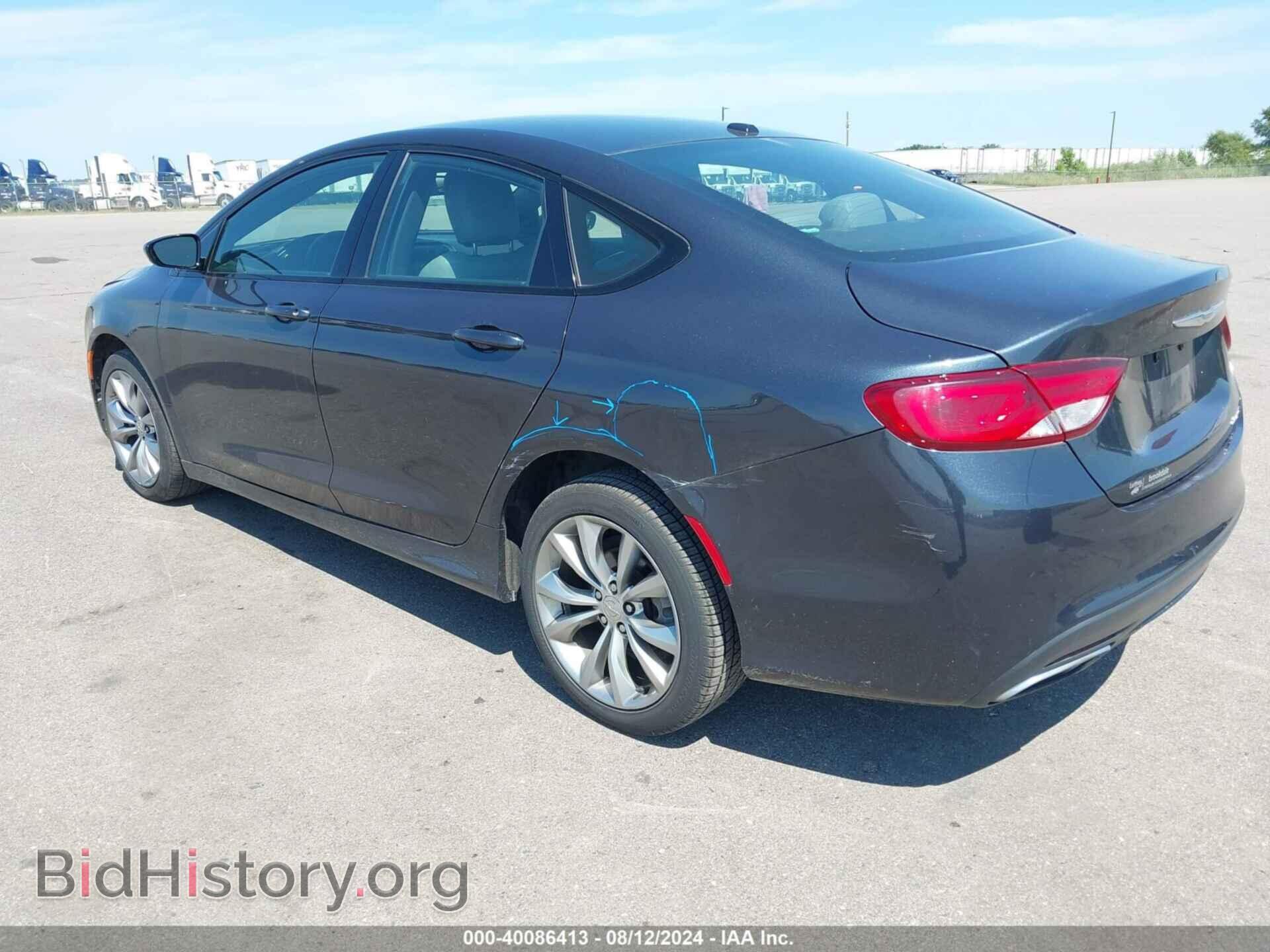 2016 CHRYSLER 200 - VIN: 1C3CCCBB2GN185089 - Фото 3