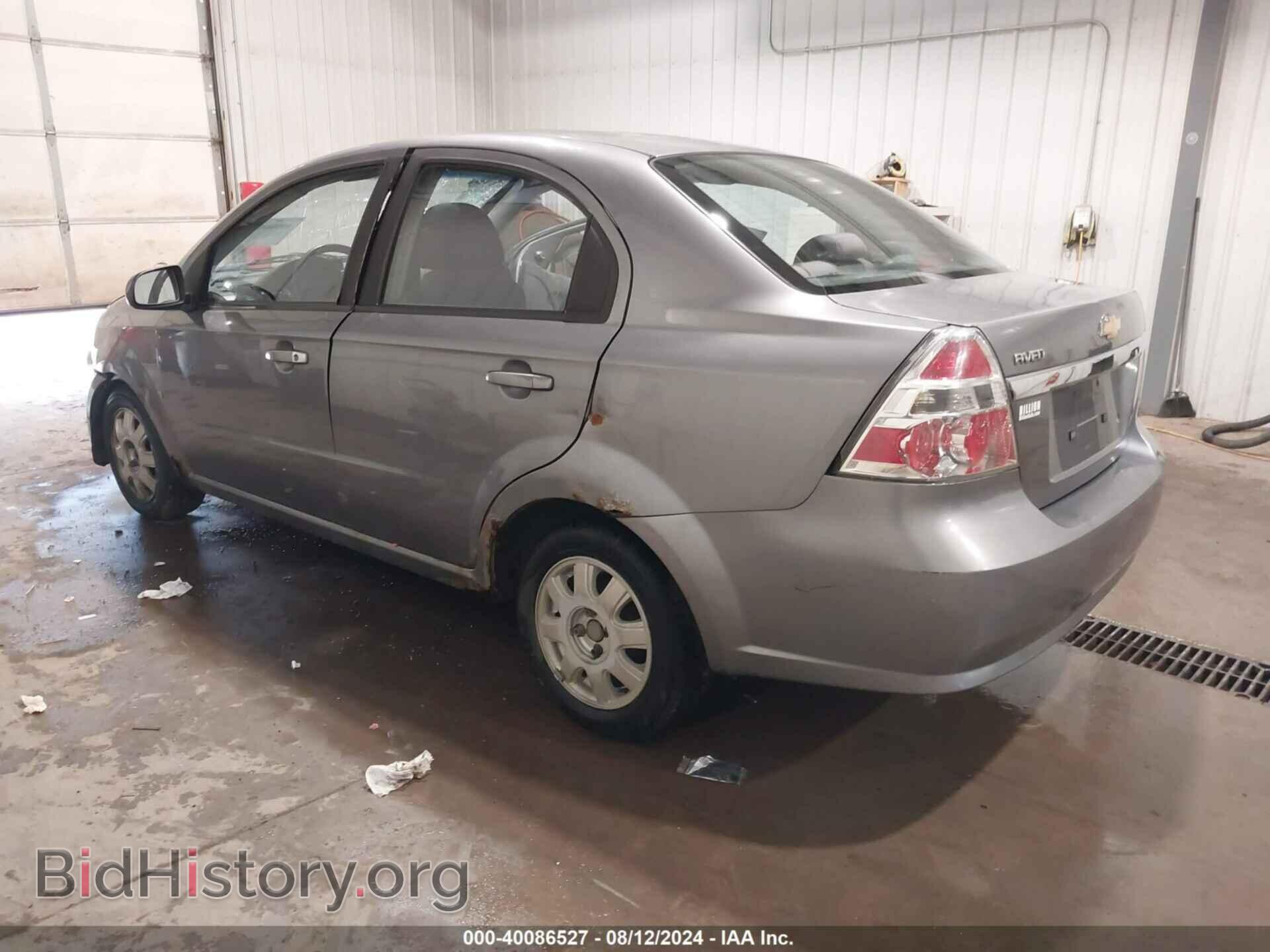 2009 CHEVROLET AVEO - VIN: KL1TD56E19B309681 - Фото 3
