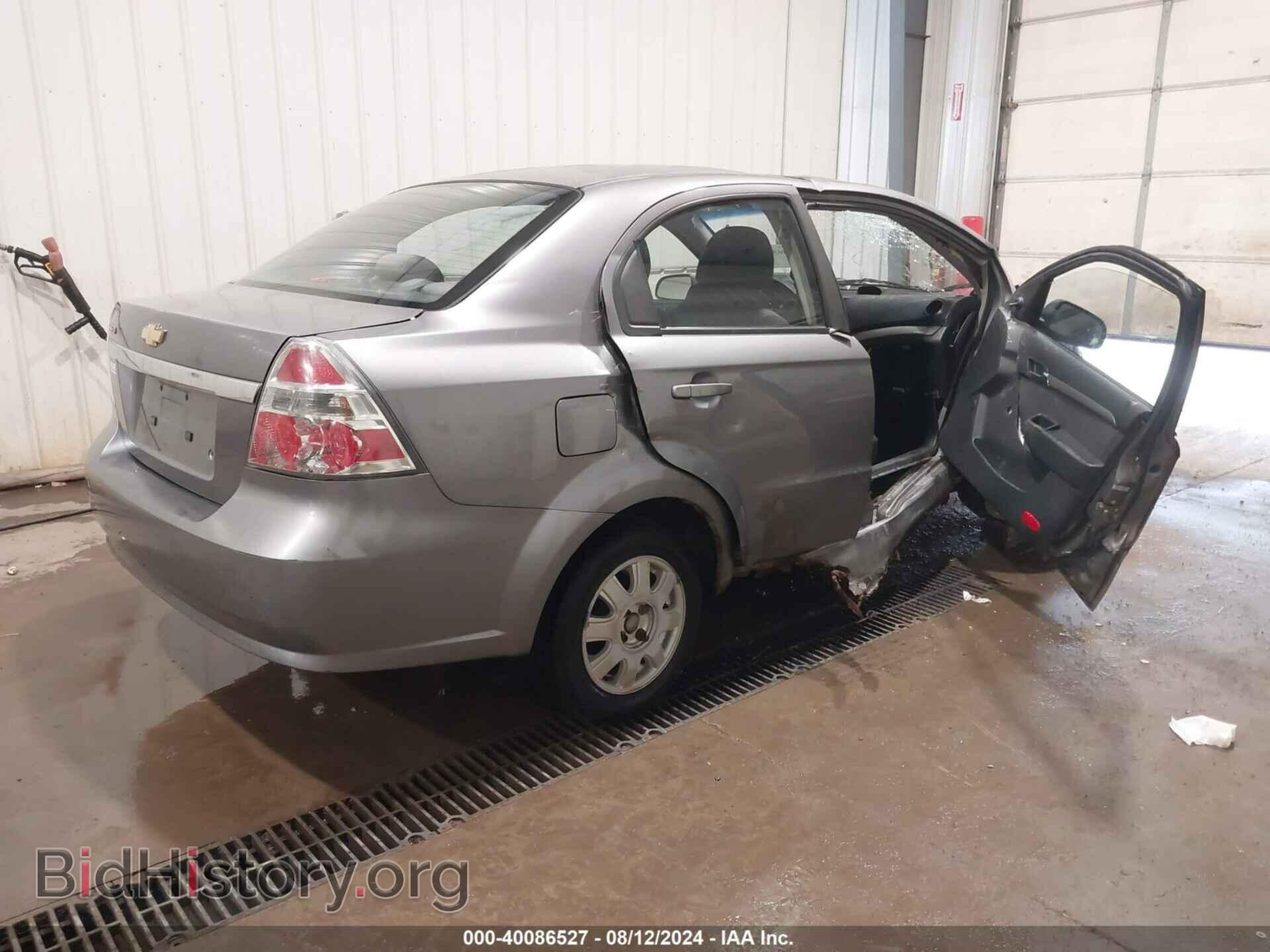 2009 CHEVROLET AVEO - VIN: KL1TD56E19B309681 - Фото 4