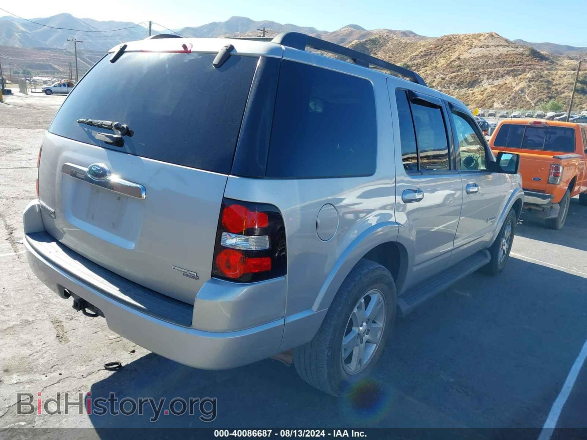 2007 FORD EXPLORER - VIN: 1FMEU63E97UB40602 - Фото 4