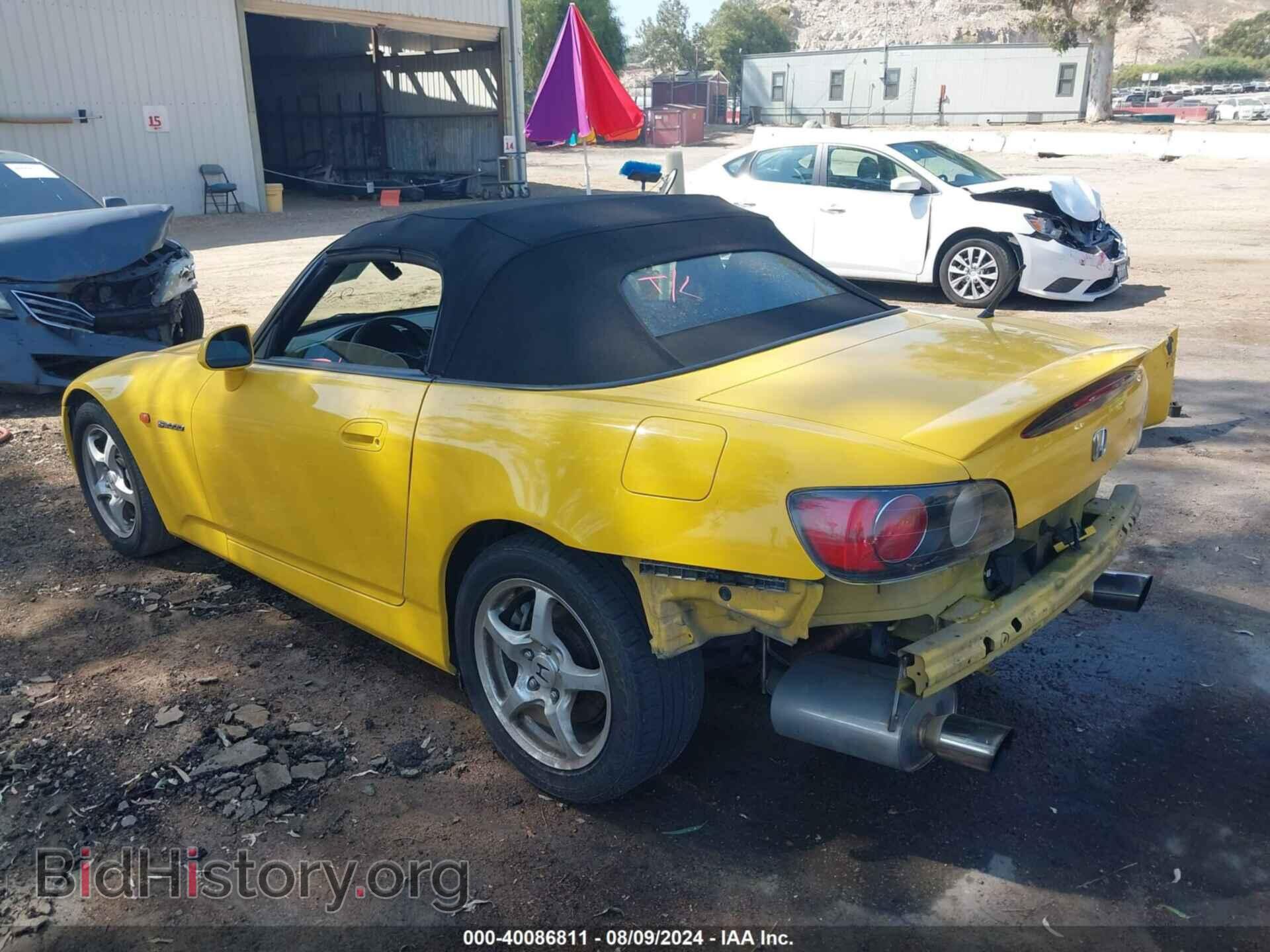 2002 HONDA S2000 - VIN: JHMAP11402T001088 - Фото 3
