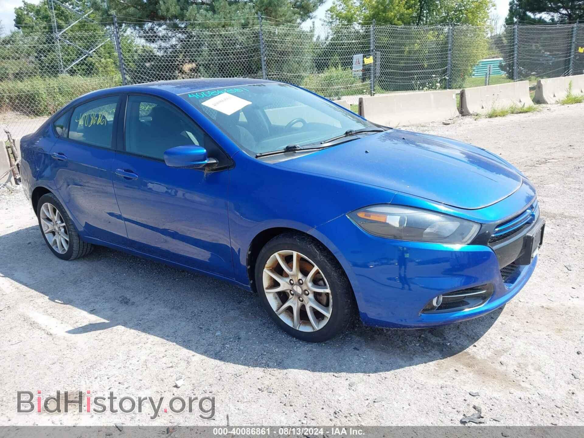 Photo 1C3CDFBH8DD107565 - DODGE DART 2013