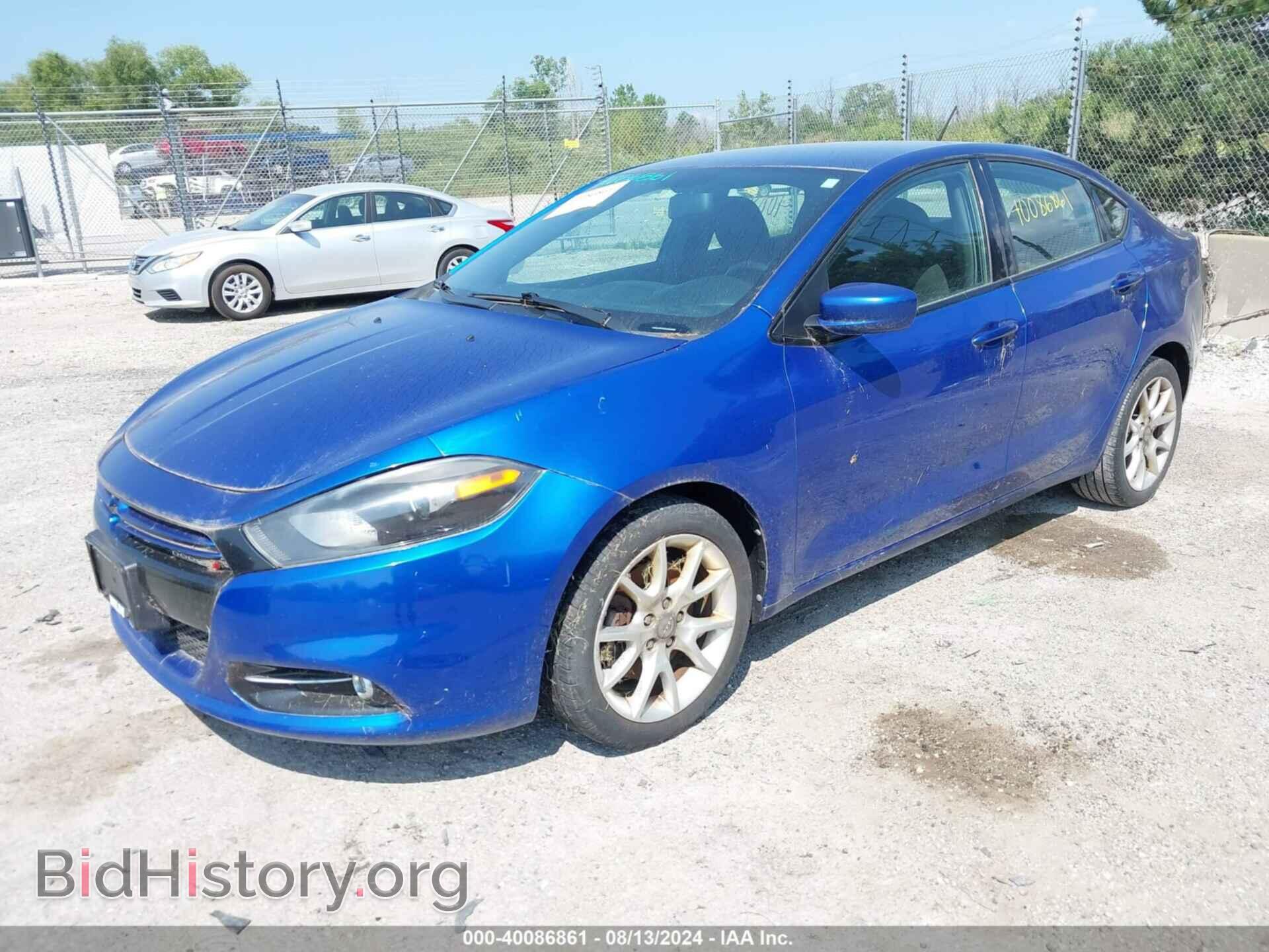 2013 DODGE DART - VIN: 1C3CDFBH8DD107565 - Фото 2
