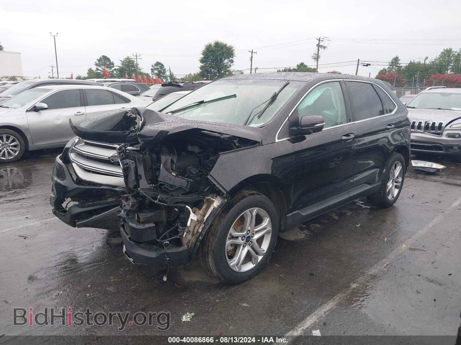 2016 FORD EDGE - VIN: 2FMPK4K94GBC61941 - Фото 2