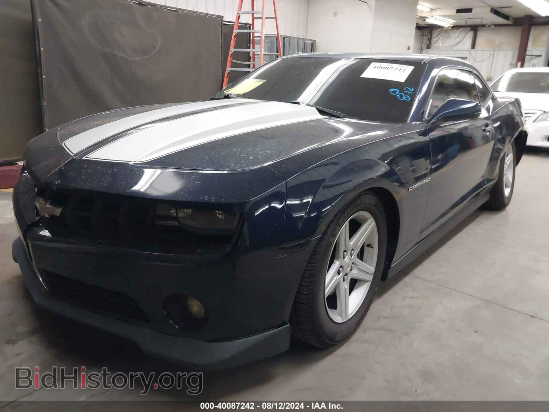 2012 CHEVROLET CAMARO - VIN: 2G1FB1E39C9139821 - Фото 2