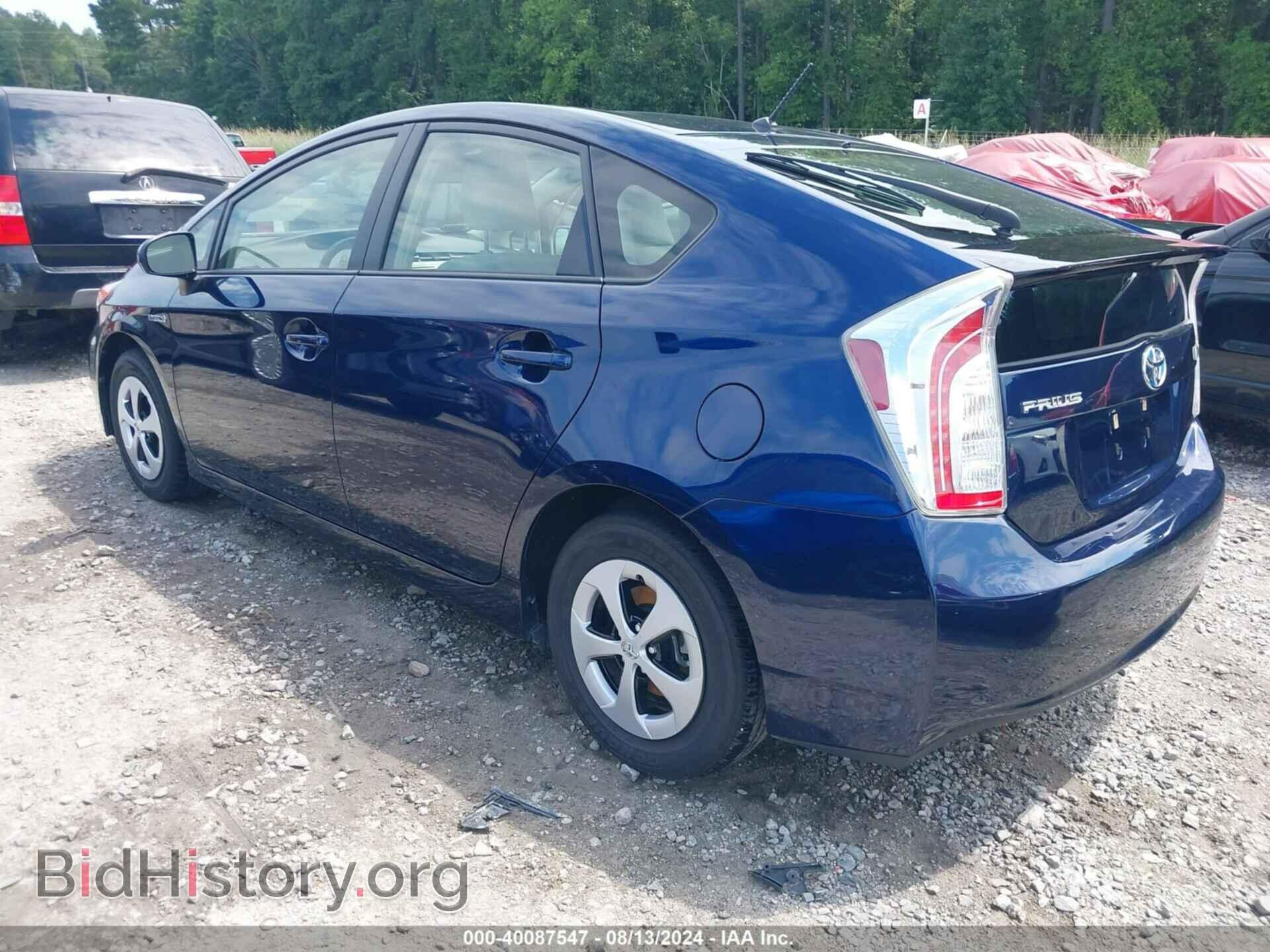 2013 TOYOTA PRIUS - VIN: JTDKN3DU6D1698316 - Фото 3