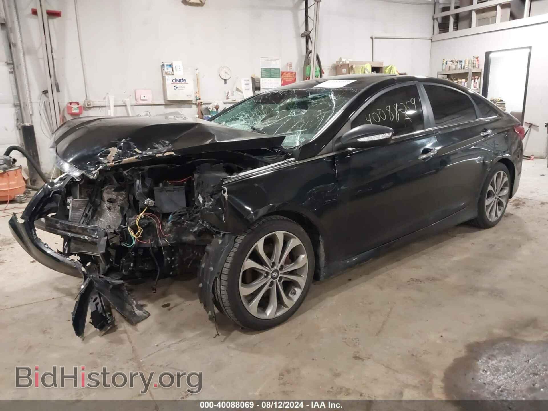 2014 HYUNDAI SONATA - VIN: 5NPEC4AC4EH893426 - Фото 2
