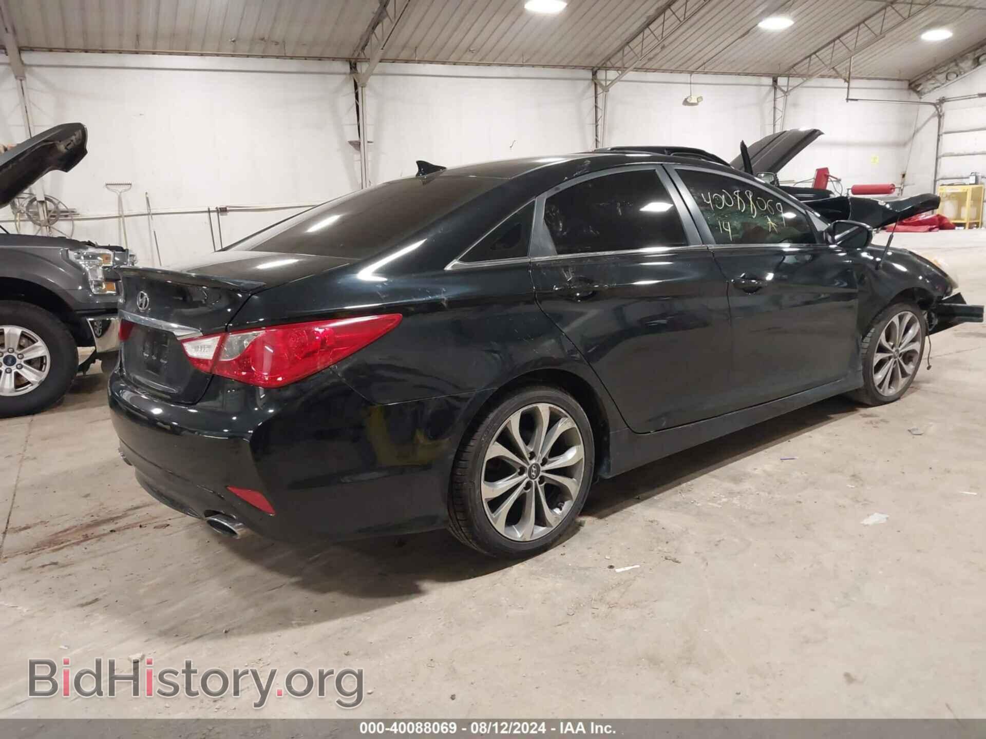 2014 HYUNDAI SONATA - VIN: 5NPEC4AC4EH893426 - Фото 4