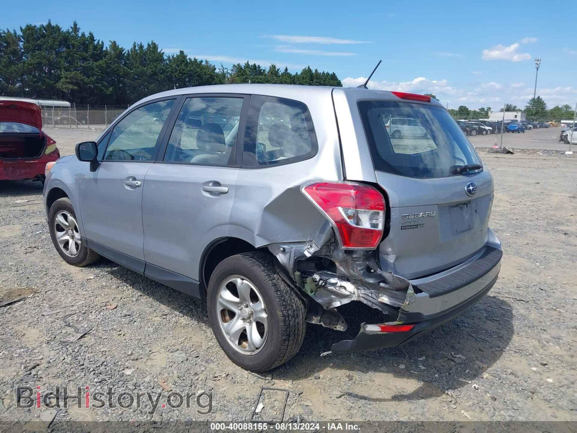 2014 SUBARU FORESTER - VIN: JF2SJAAC6EH435006 - Фото 3
