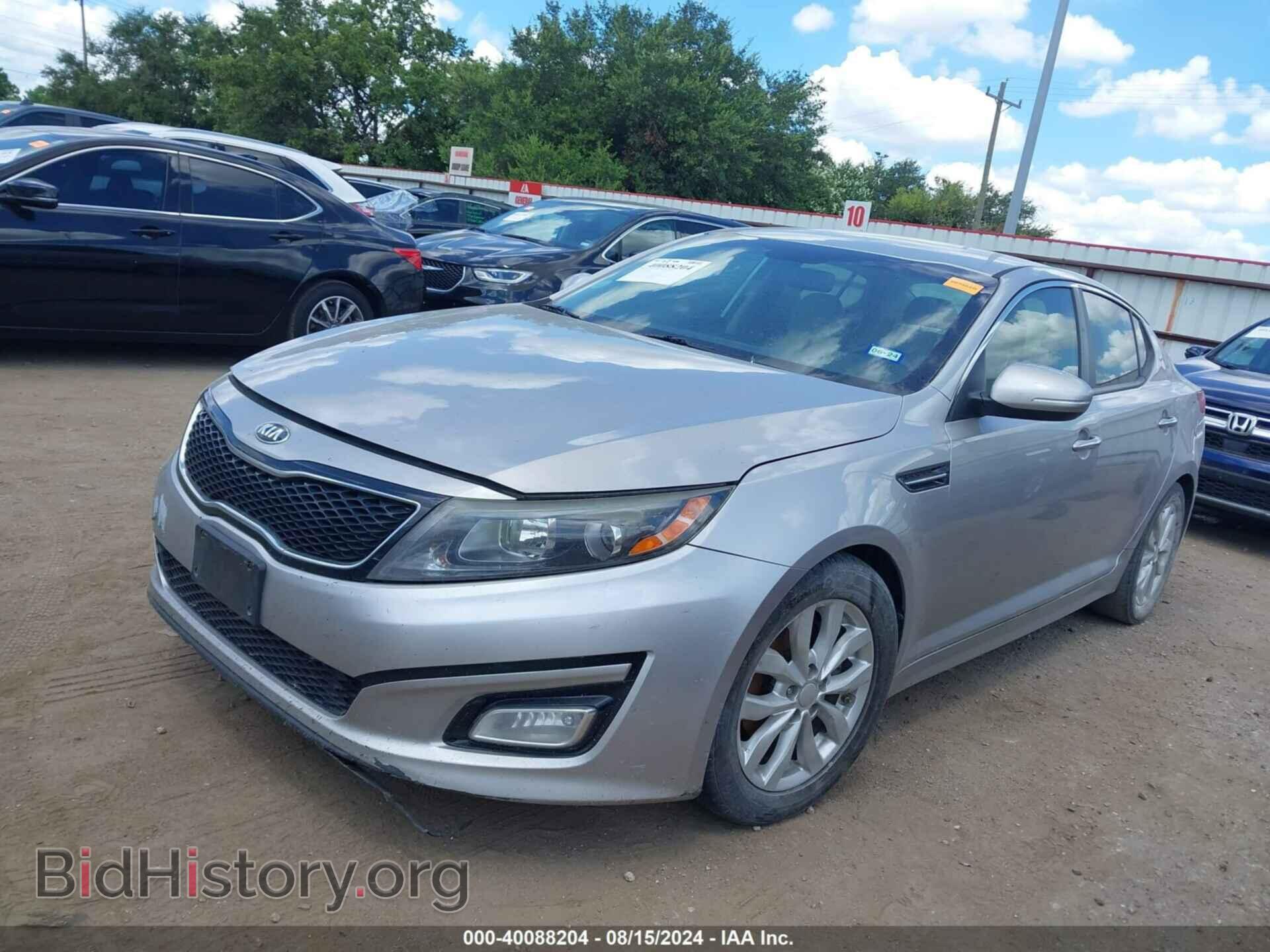 2015 KIA OPTIMA - VIN: 5XXGM4A77FG470250 - Фото 2