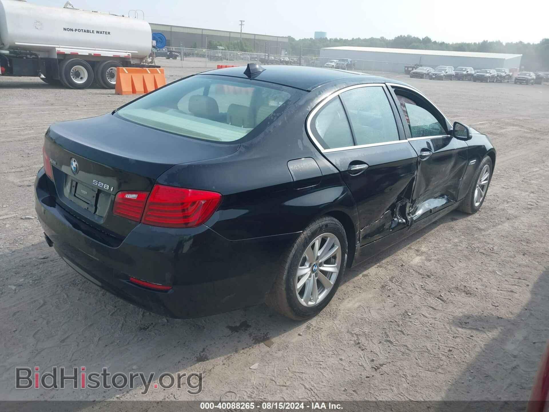 2014 BMW 528I - VIN: WBA5A7C5XED614070 - Фото 4