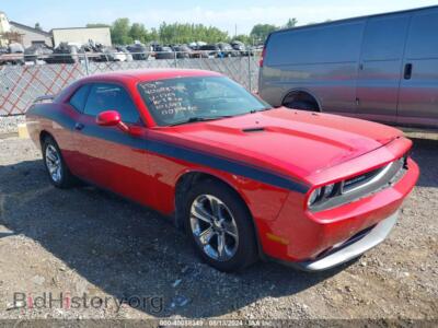2012 Dodge CHALLENGER, красный — VIN 2C3CDYAG0CH161769, IAAI