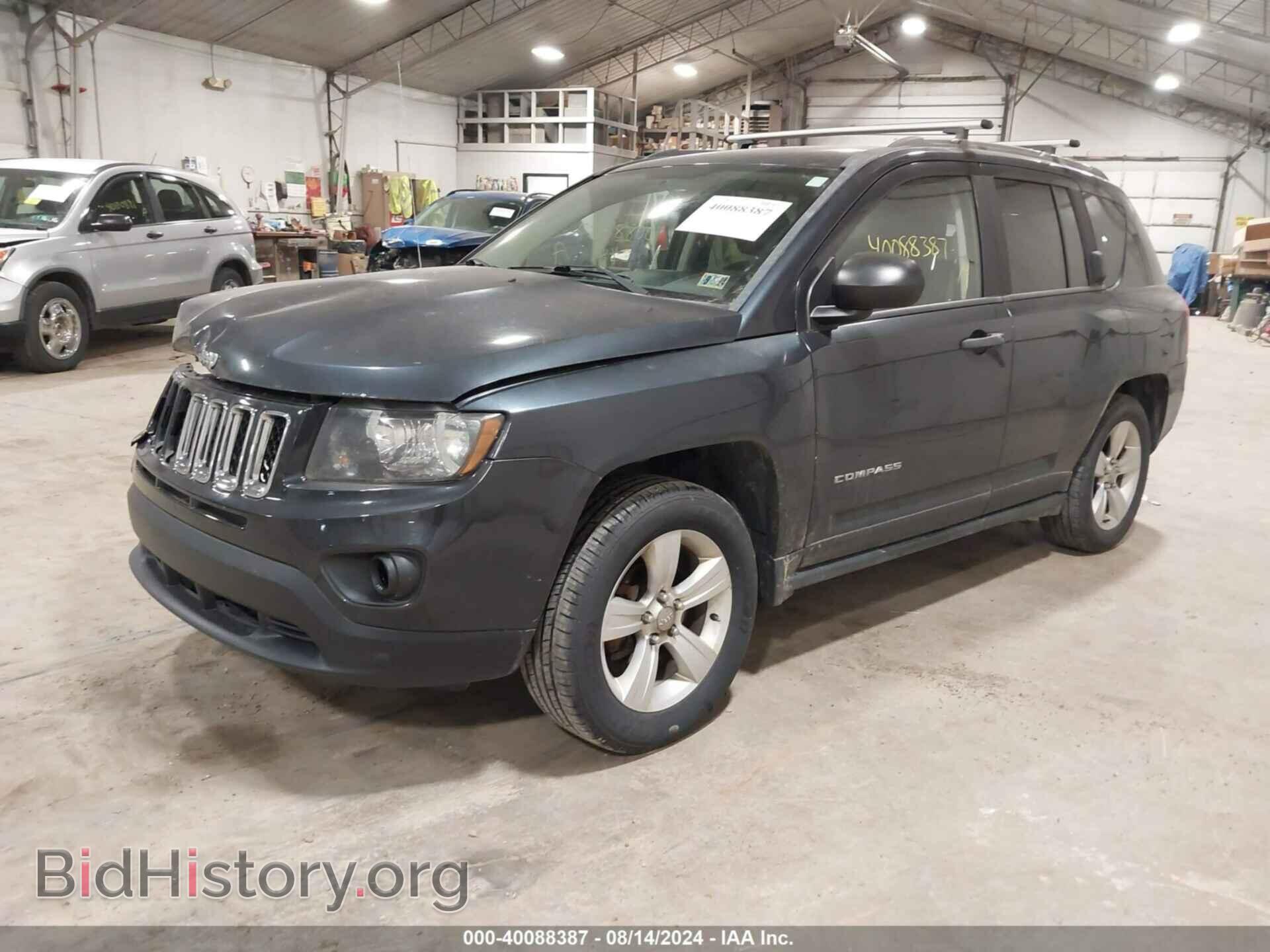 2014 JEEP COMPASS - VIN: 1C4NJDBB2ED703186 - Photo 2