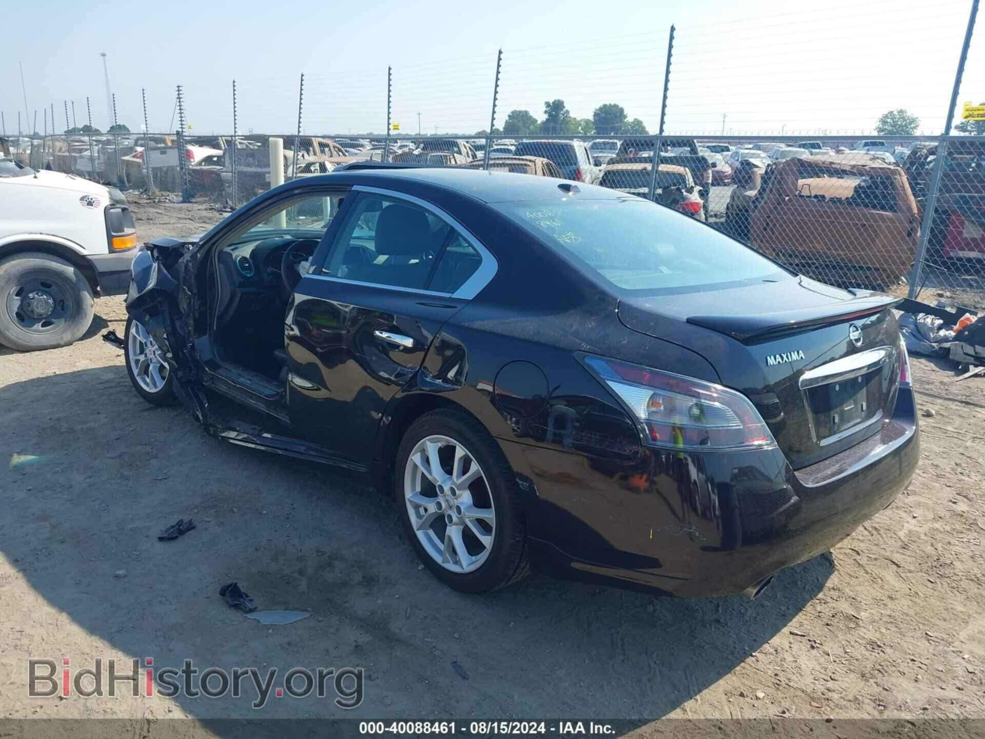 2013 NISSAN MAXIMA - VIN: 1N4AA5AP1DC821712 - Фото 3