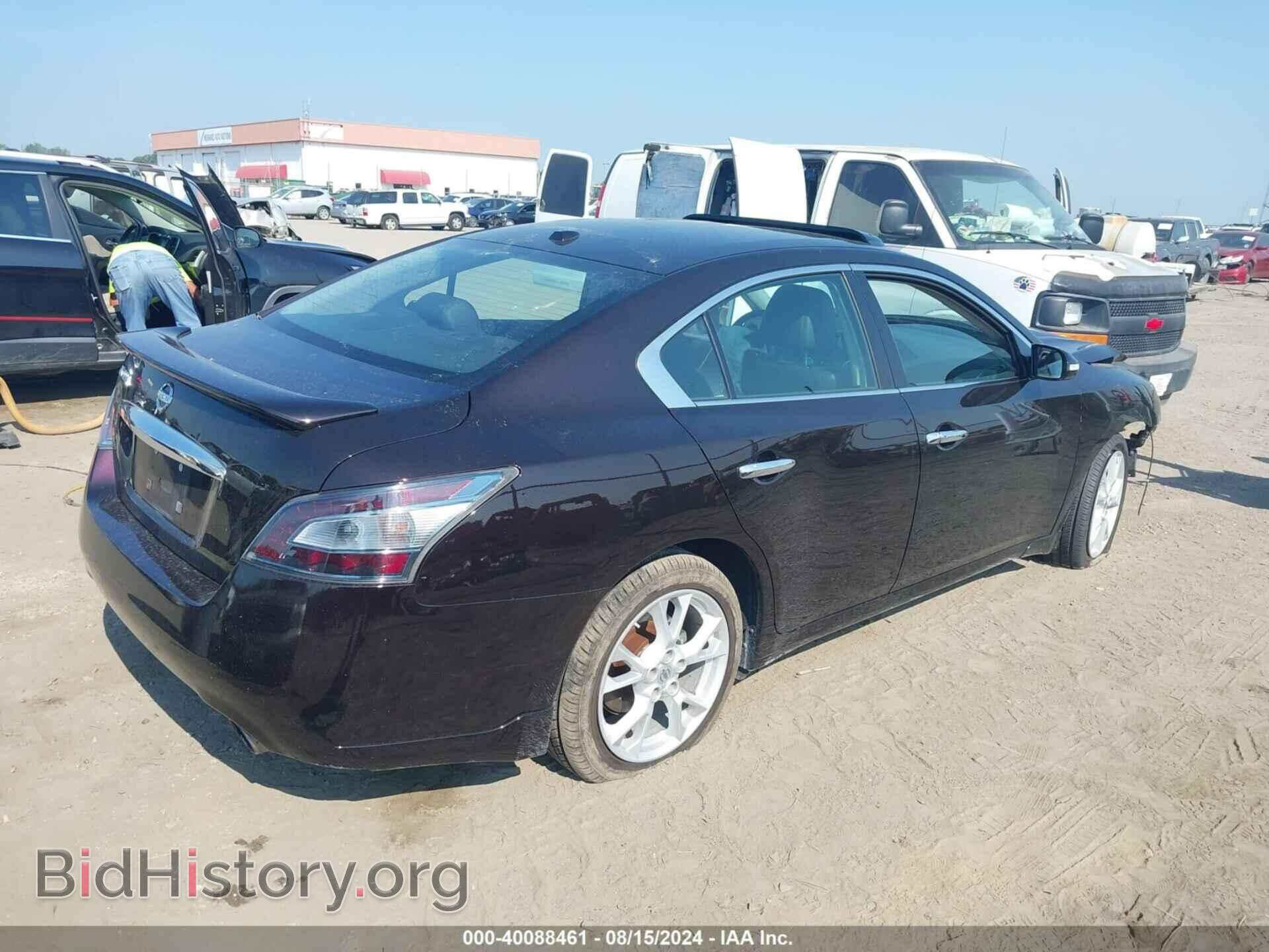 2013 NISSAN MAXIMA - VIN: 1N4AA5AP1DC821712 - Фото 4