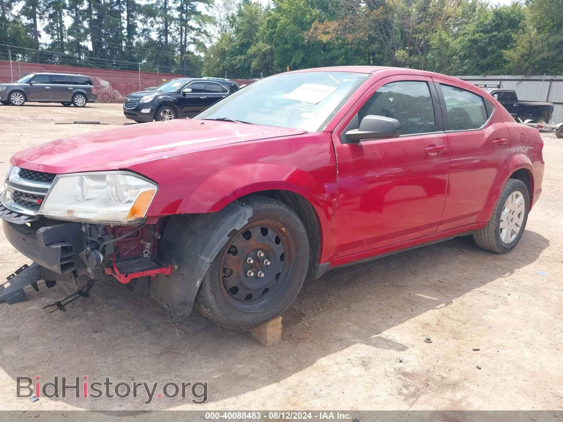 2014 DODGE AVENGER - VIN: 1C3CDZAB3EN110321 - Фото 2