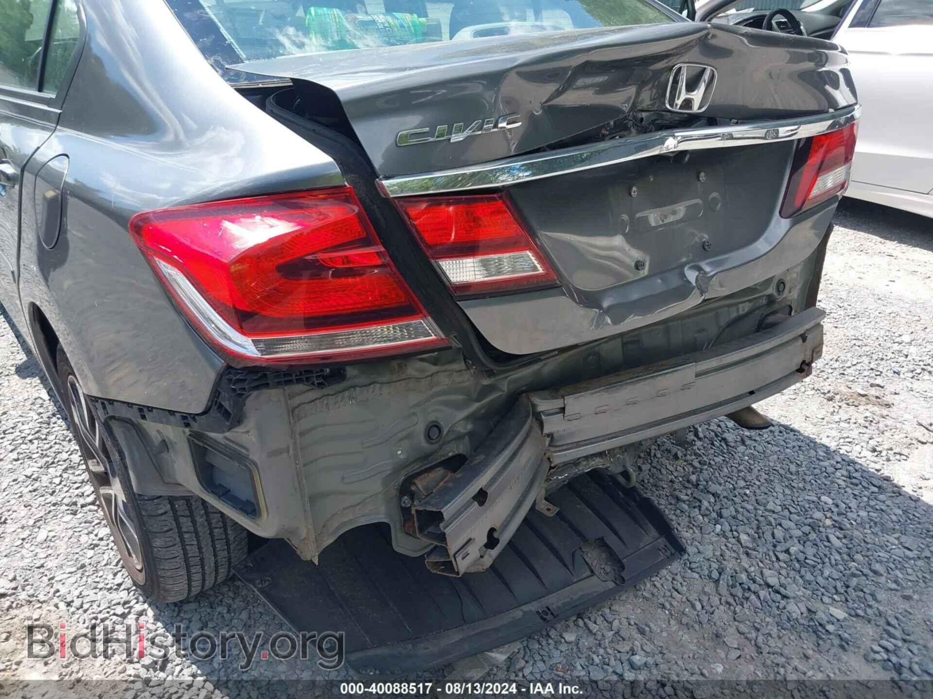 2013 HONDA CIVIC - VIN: 19XFB2F85DE207364 - Фото 6