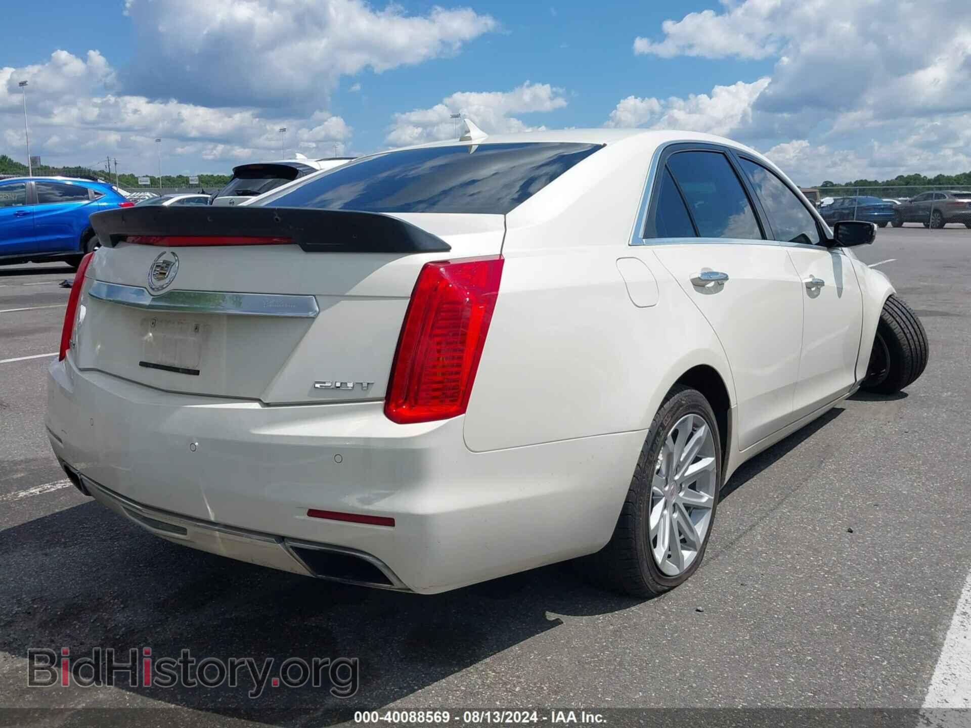 2014 CADILLAC CTS - VIN: 1G6AP5SX3E0148239 - Фото 4