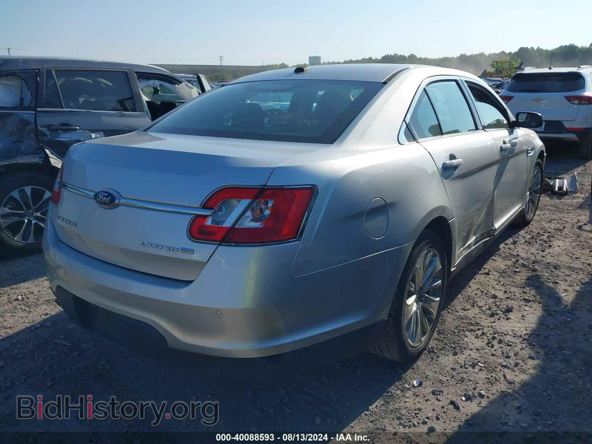 2010 FORD TAURUS - VIN: 1FAHP2JW5AG126592 - Фото 4