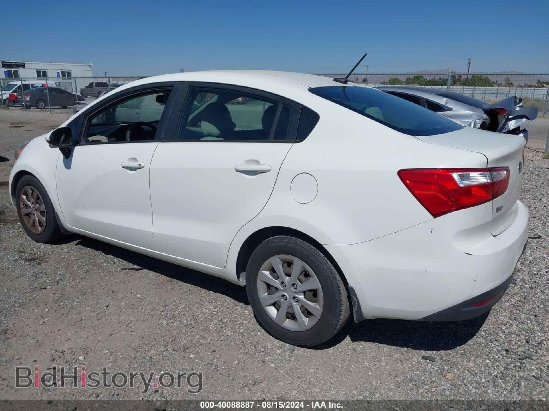 2013 KIA RIO - VIN: KNADM4A36D6318761 - Фото 3