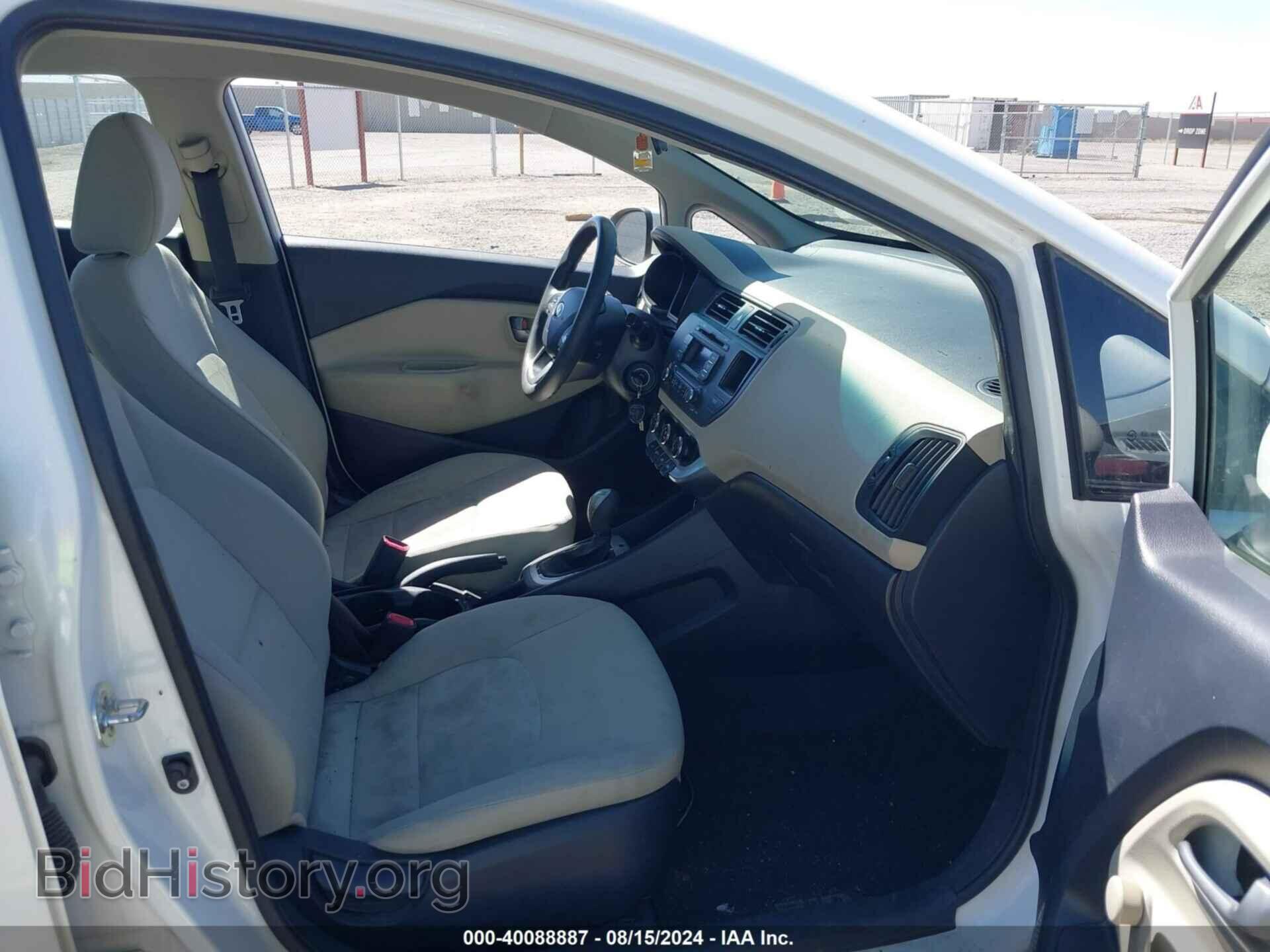 2013 KIA RIO - VIN: KNADM4A36D6318761 - Фото 5