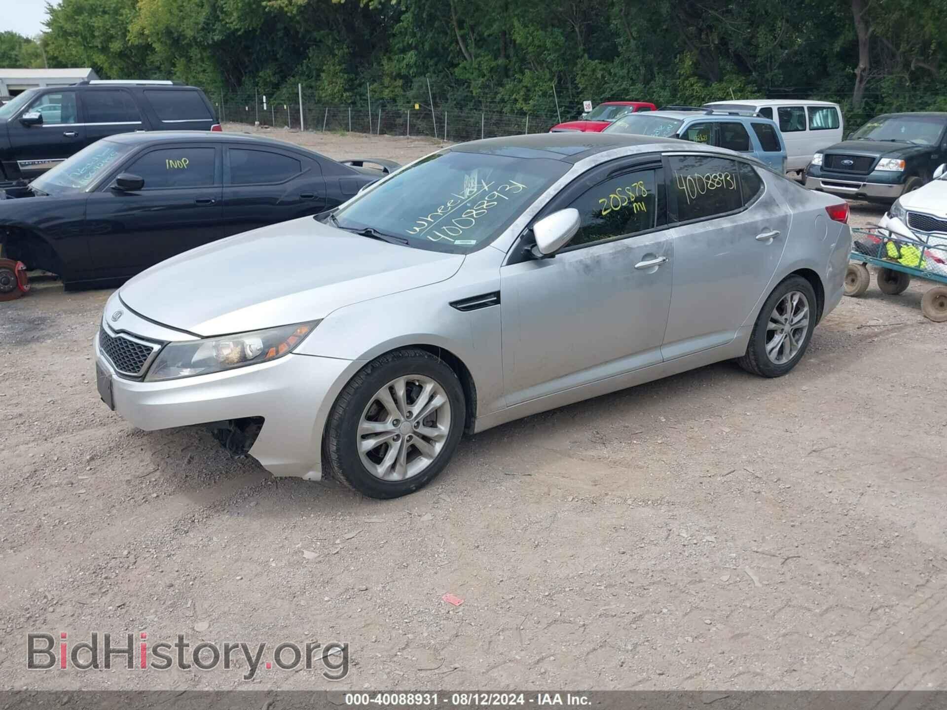 2012 KIA OPTIMA - VIN: 5XXGN4A64CG006297 - Фото 2