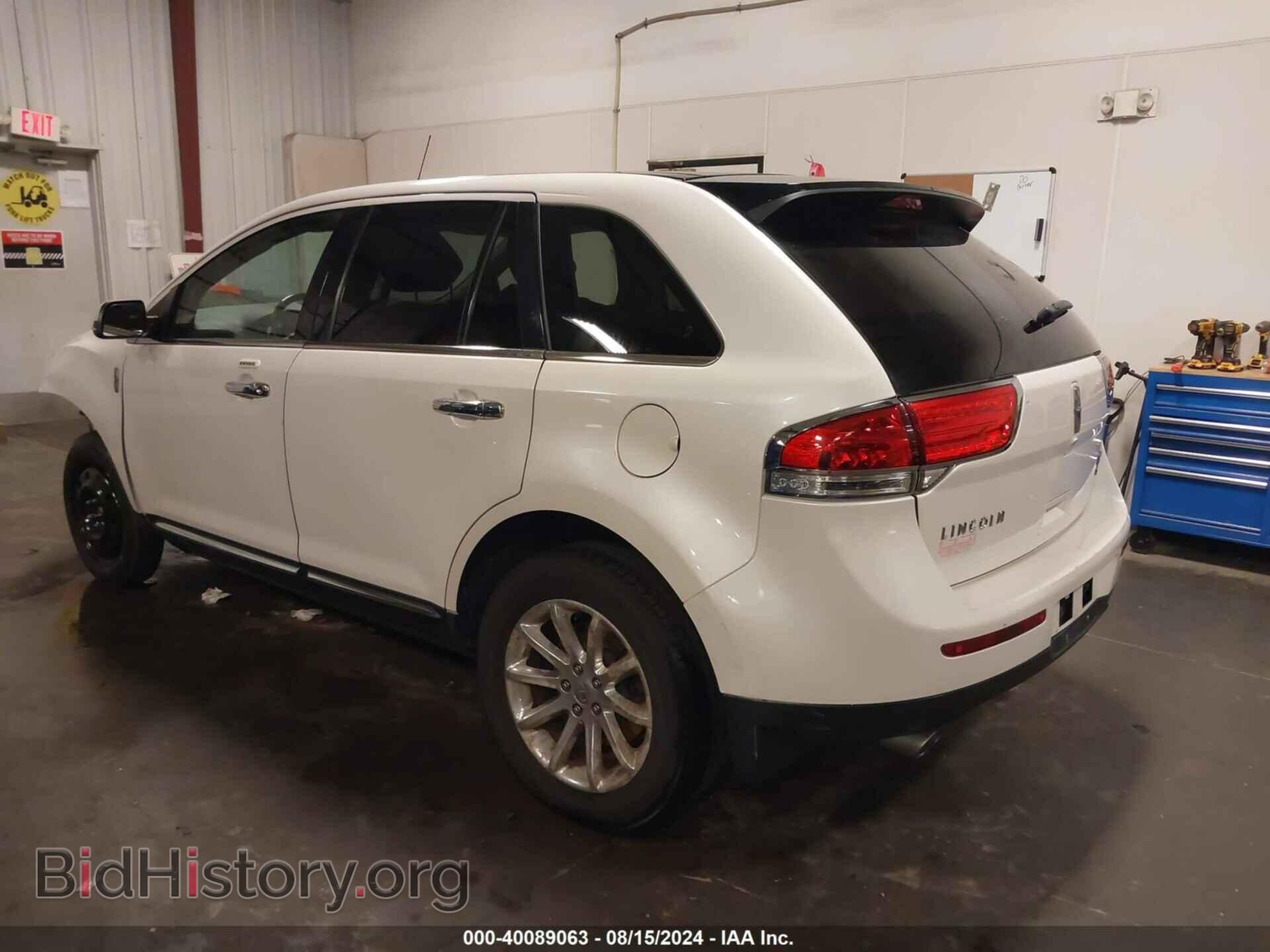 2013 LINCOLN MKX - VIN: 2LMDJ8JK8DBL40269 - Фото 3