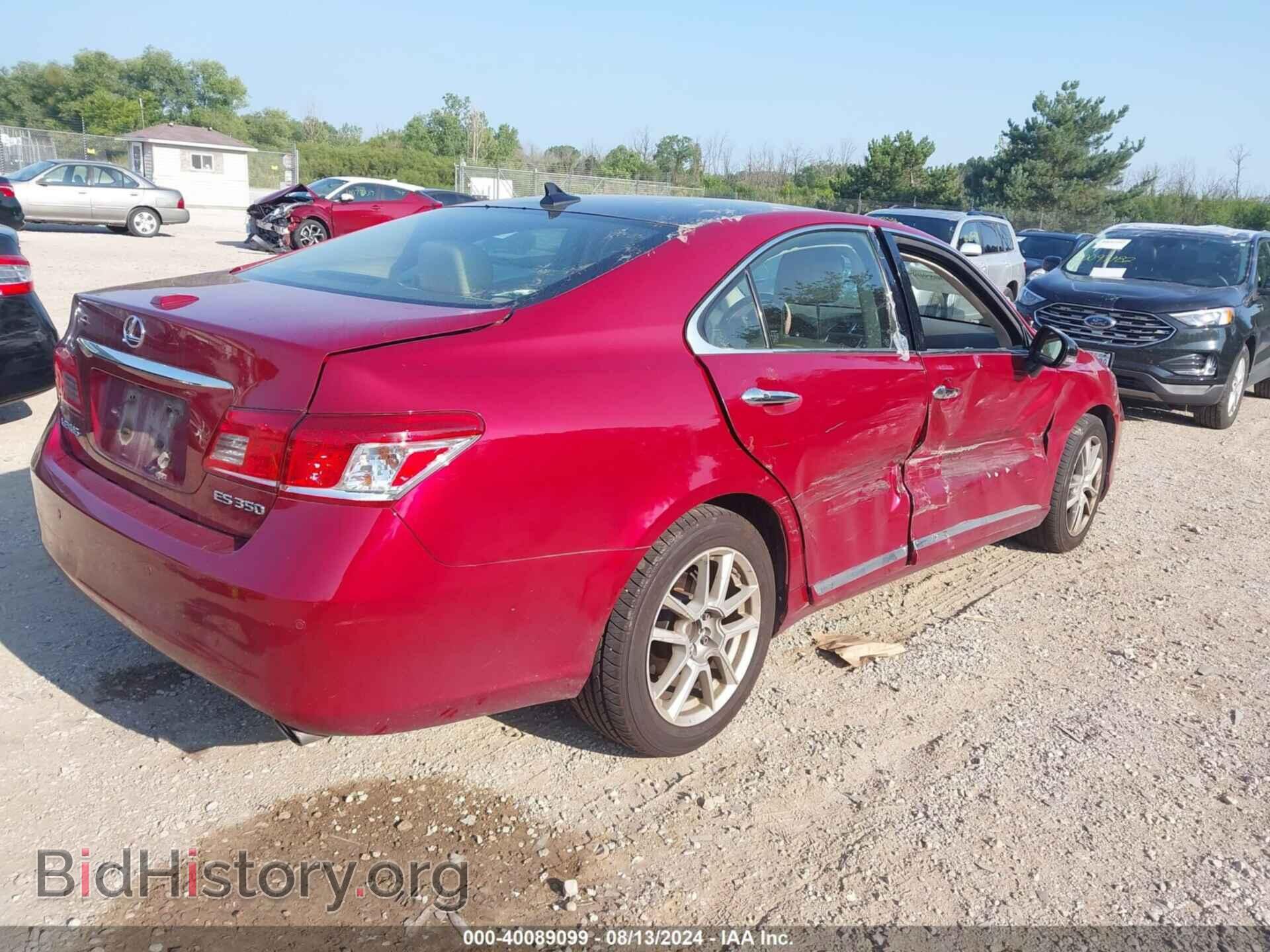 2010 LEXUS ES 350 - VIN: JTHBK1EG2A2389792 - Фото 4