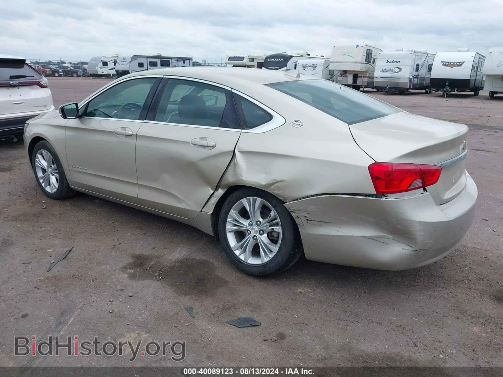 2014 CHEVROLET IMPALA - VIN: 2G1115SL8E9208302 - Фото 3