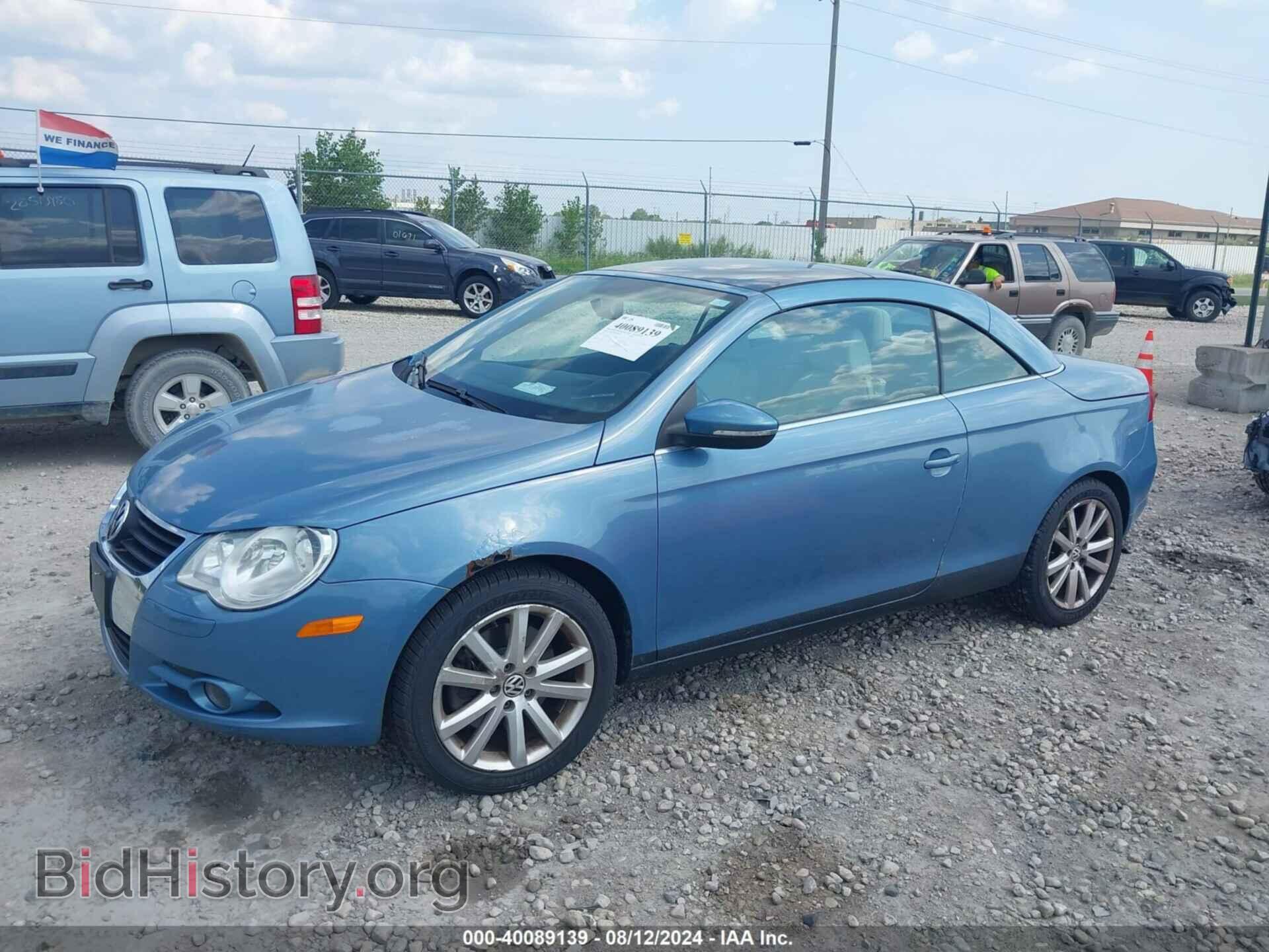 2009 VOLKSWAGEN EOS - VIN: WVWBA71F39V004657 - Фото 2