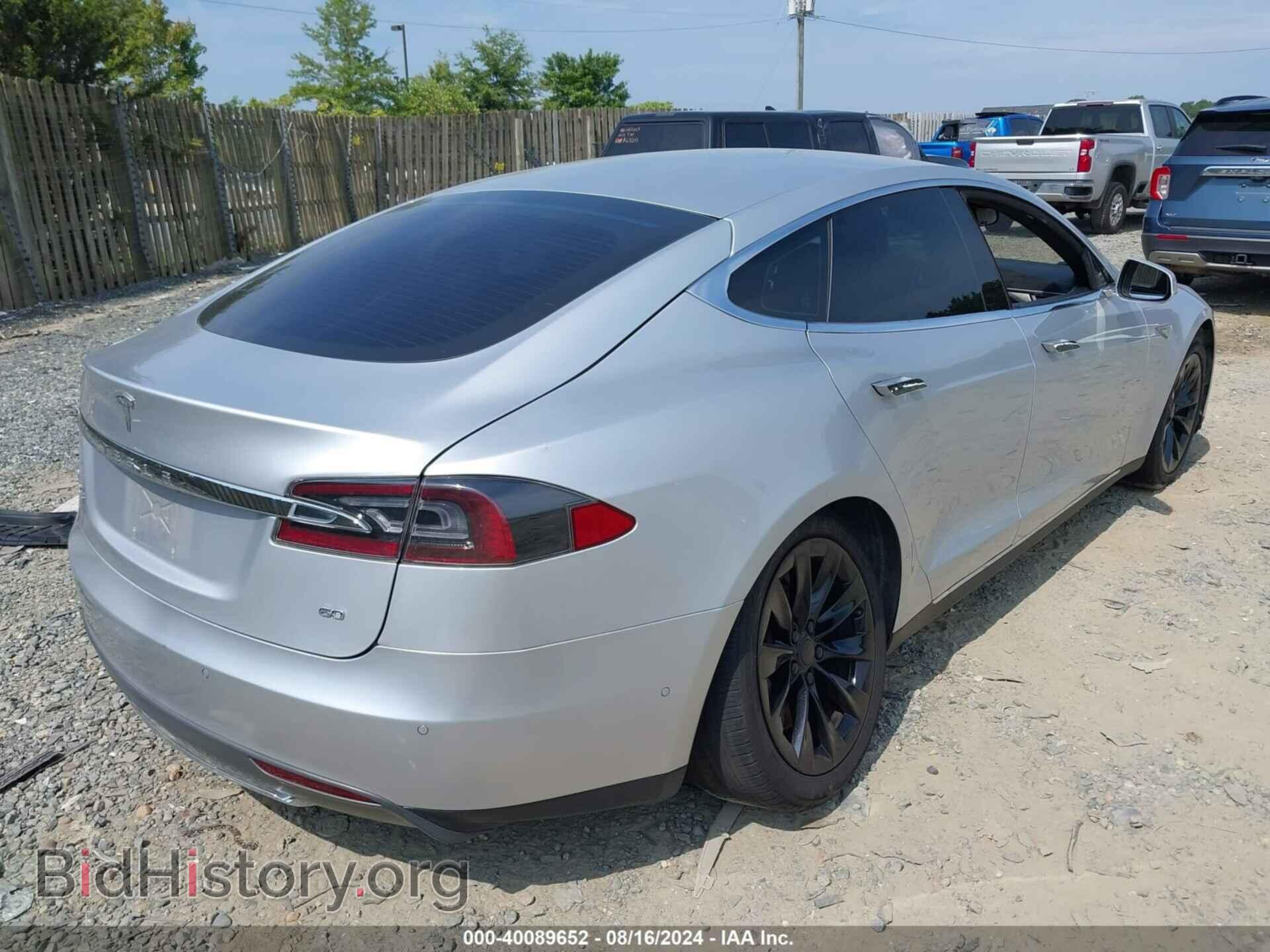 2014 TESLA MODEL S - VIN: 5YJSA1S17EFP62171 - Photo 4