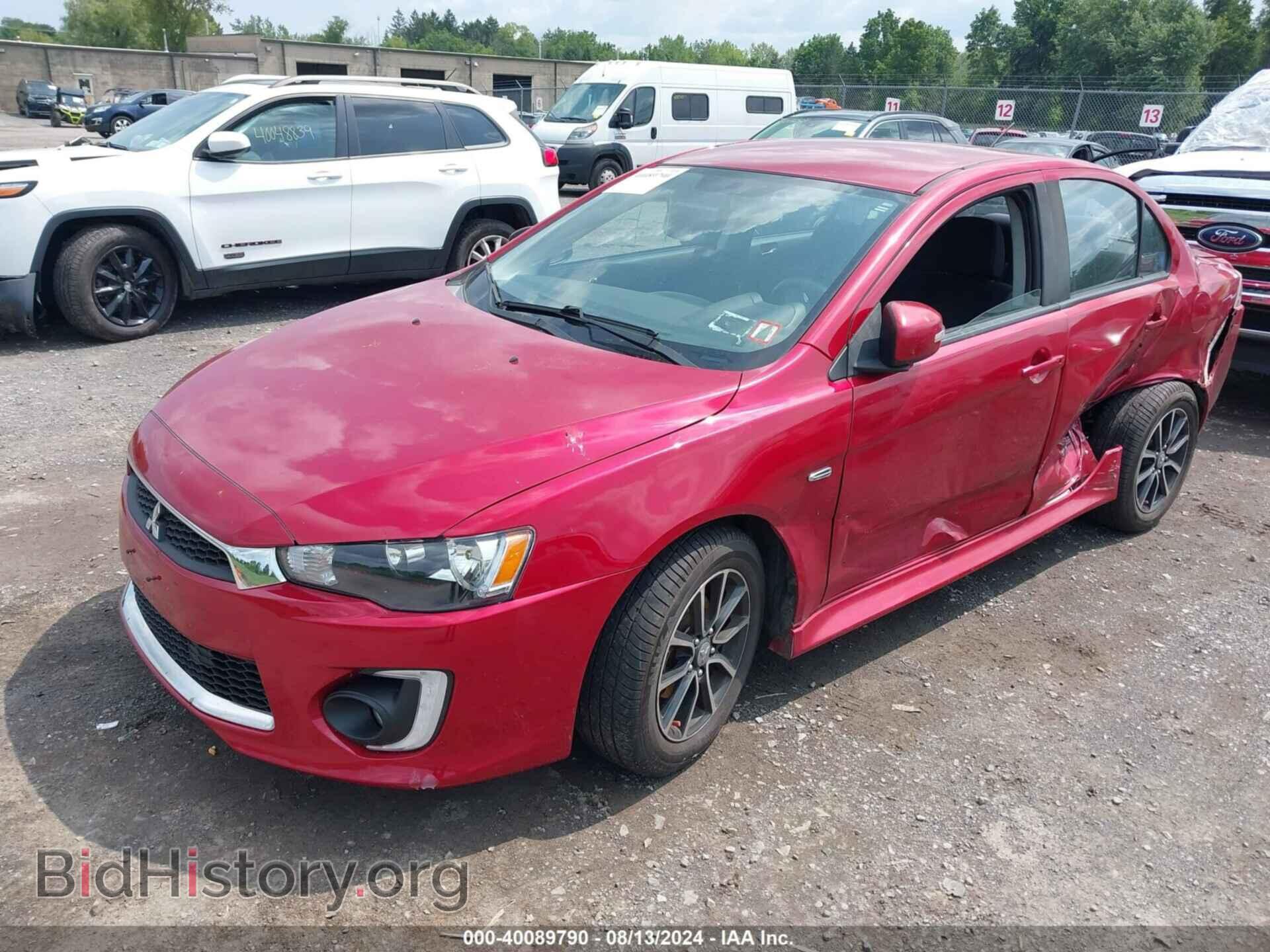 2017 MITSUBISHI LANCER - VIN: JA32V2FWXHU004870 - Фото 2