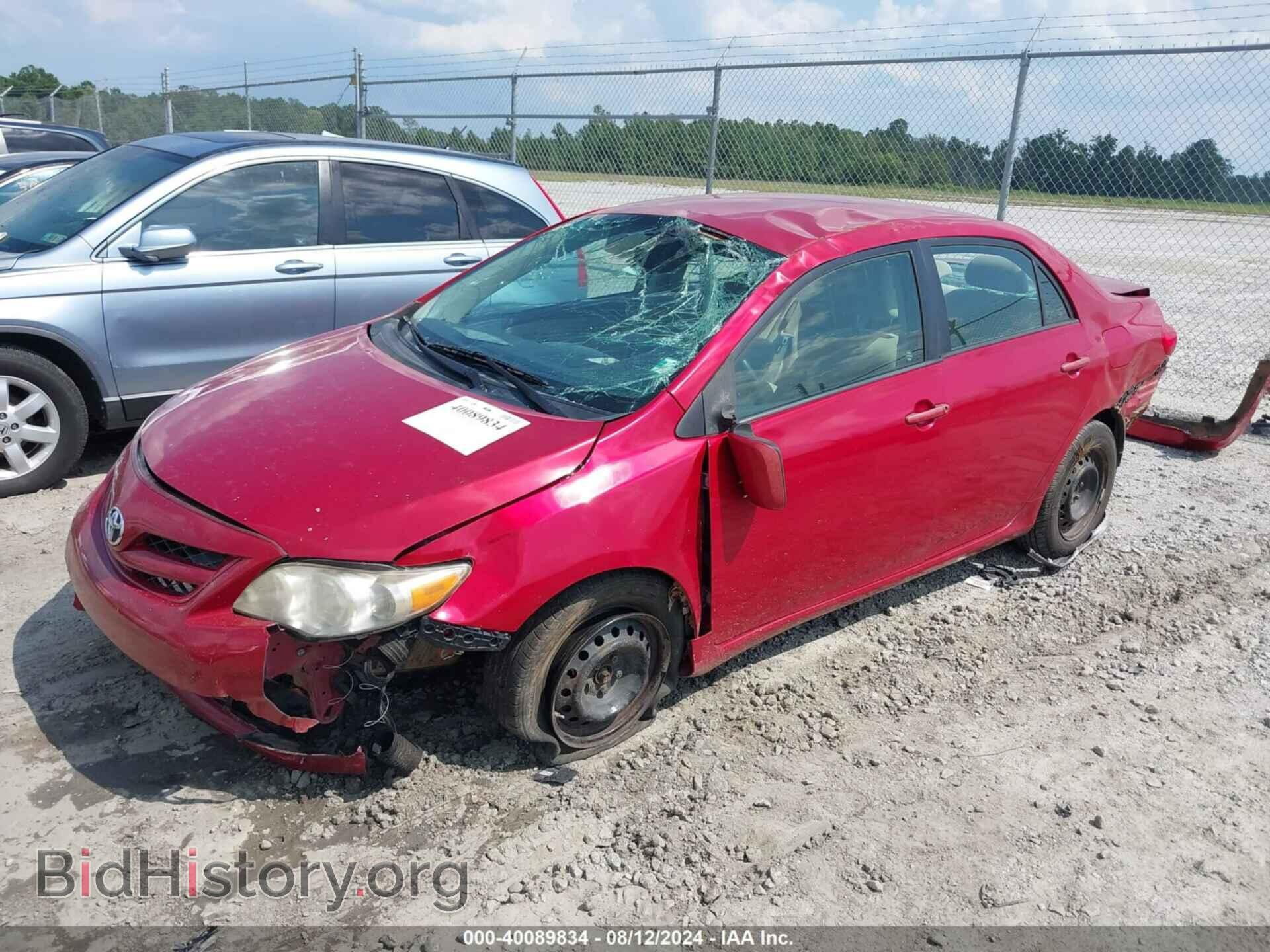 2011 TOYOTA COROLLA - VIN: 2T1BU4EEXBC538660 - Фото 2