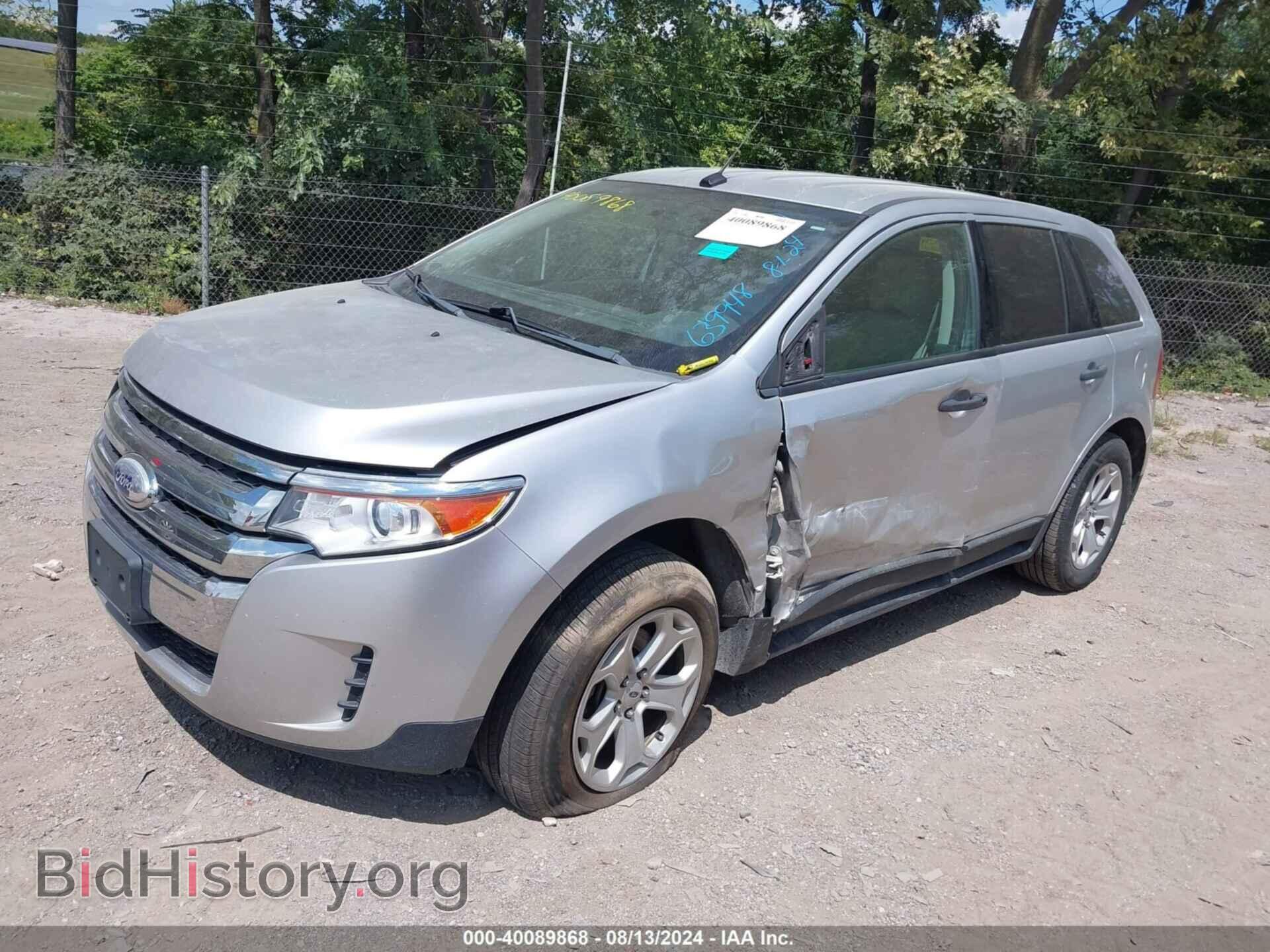 2012 FORD EDGE - VIN: 2FMDK3G93CBA22199 - Фото 2