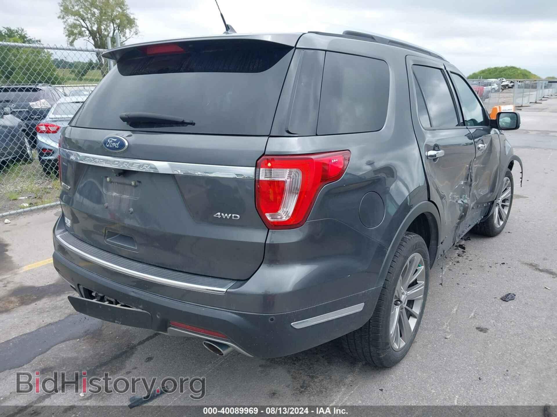 2018 FORD EXPLORER - VIN: 1FM5K8F89JGA88479 - Фото 4