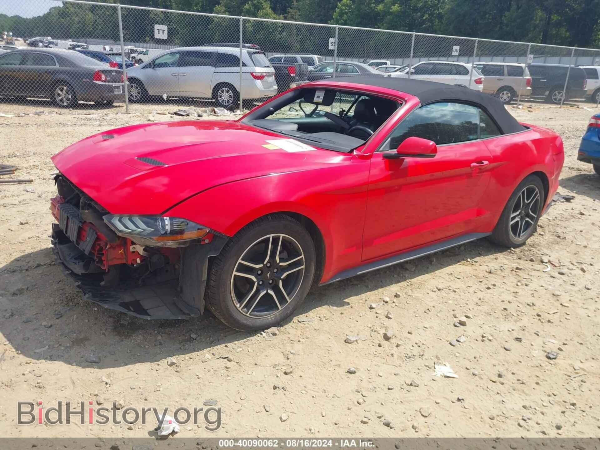 2018 FORD MUSTANG - VIN: 1FATP8UH8J5110134 - Фото 2