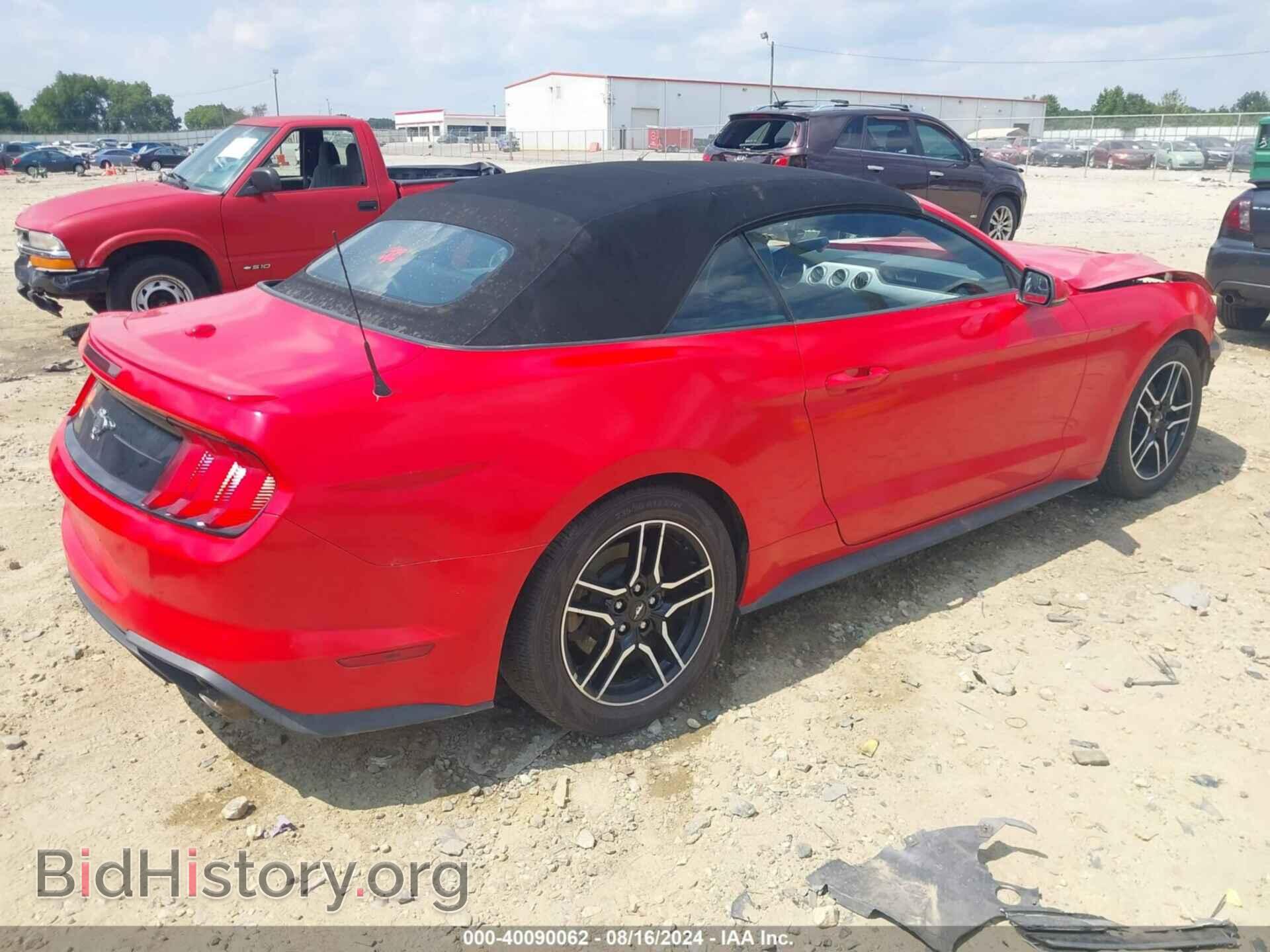 2018 FORD MUSTANG - VIN: 1FATP8UH8J5110134 - Фото 4