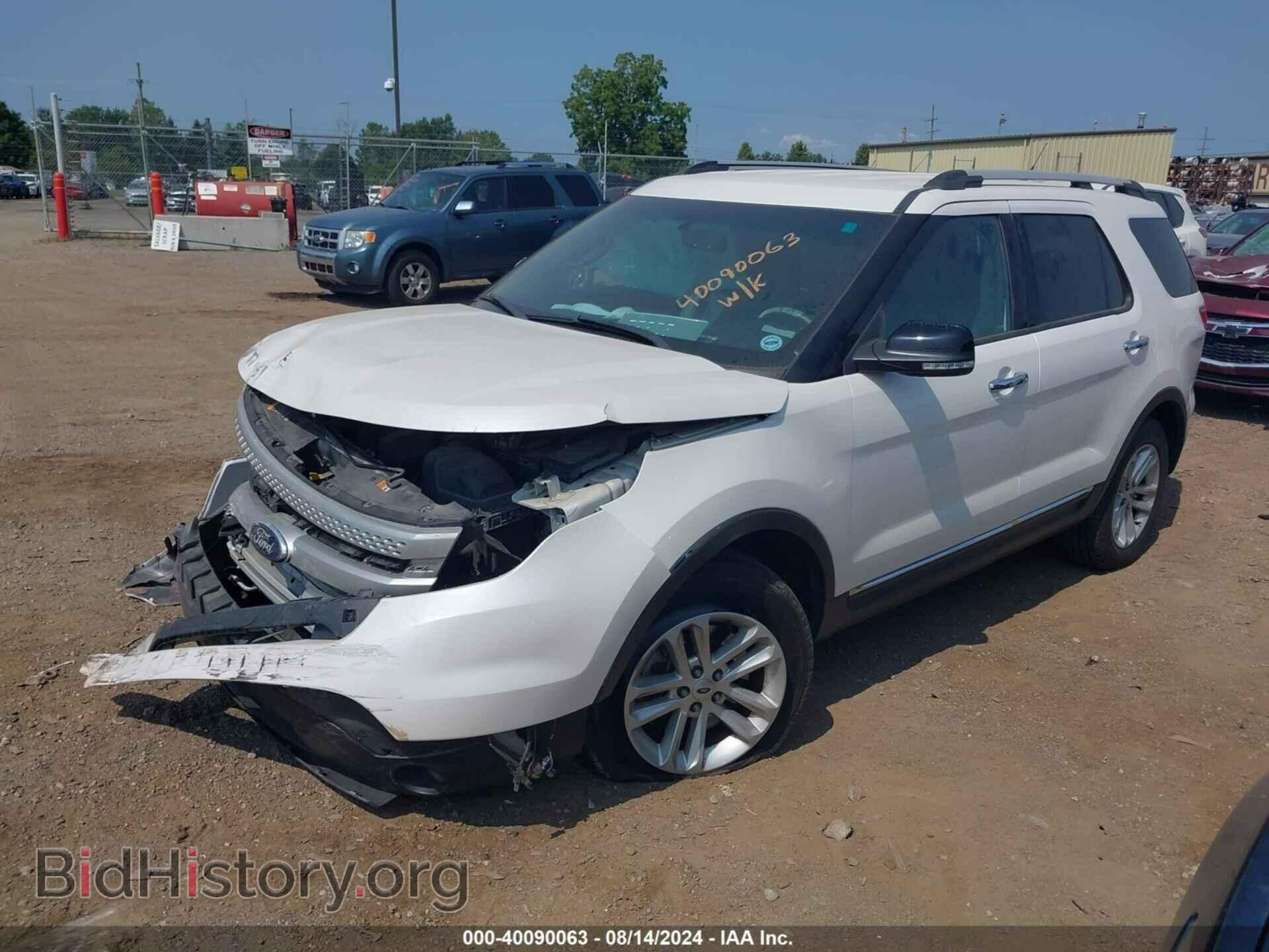 2014 FORD EXPLORER - VIN: 1FM5K8D88EGB41892 - Фото 2