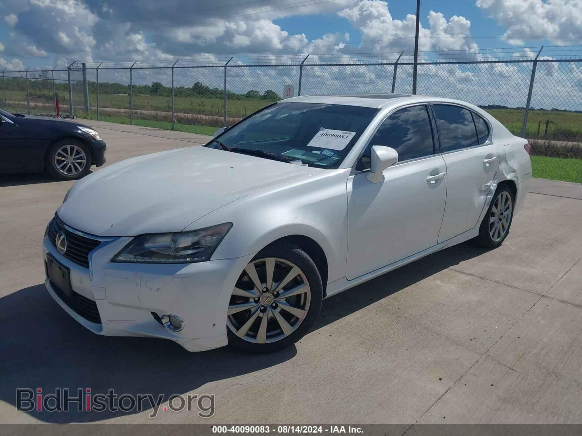 2013 LEXUS GS 350 - VIN: JTHBE1BL5D5026981 - Фото 2